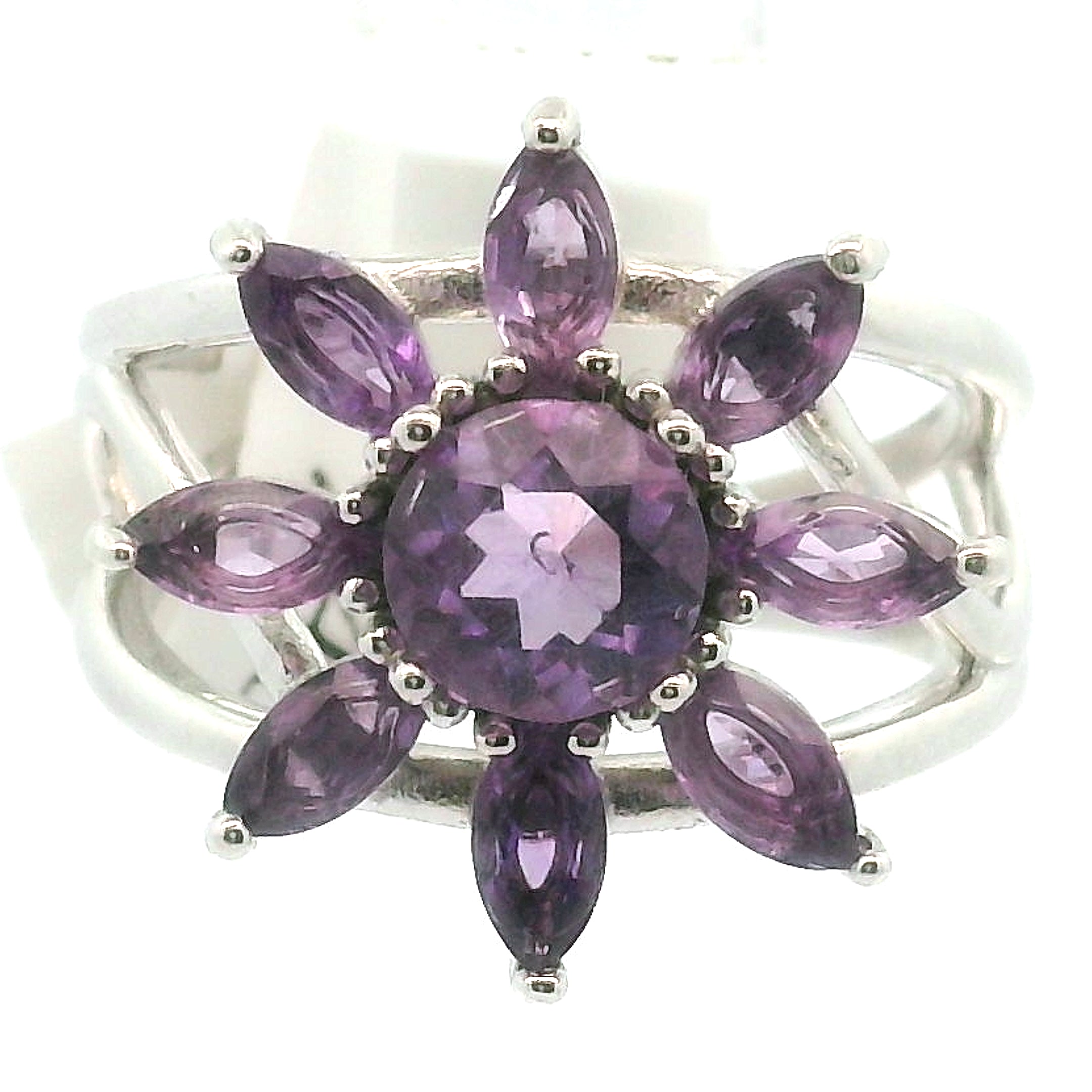 Sun Cuff Ring .925 Silver for Healing, Intention Setting and Manifesting your Desires