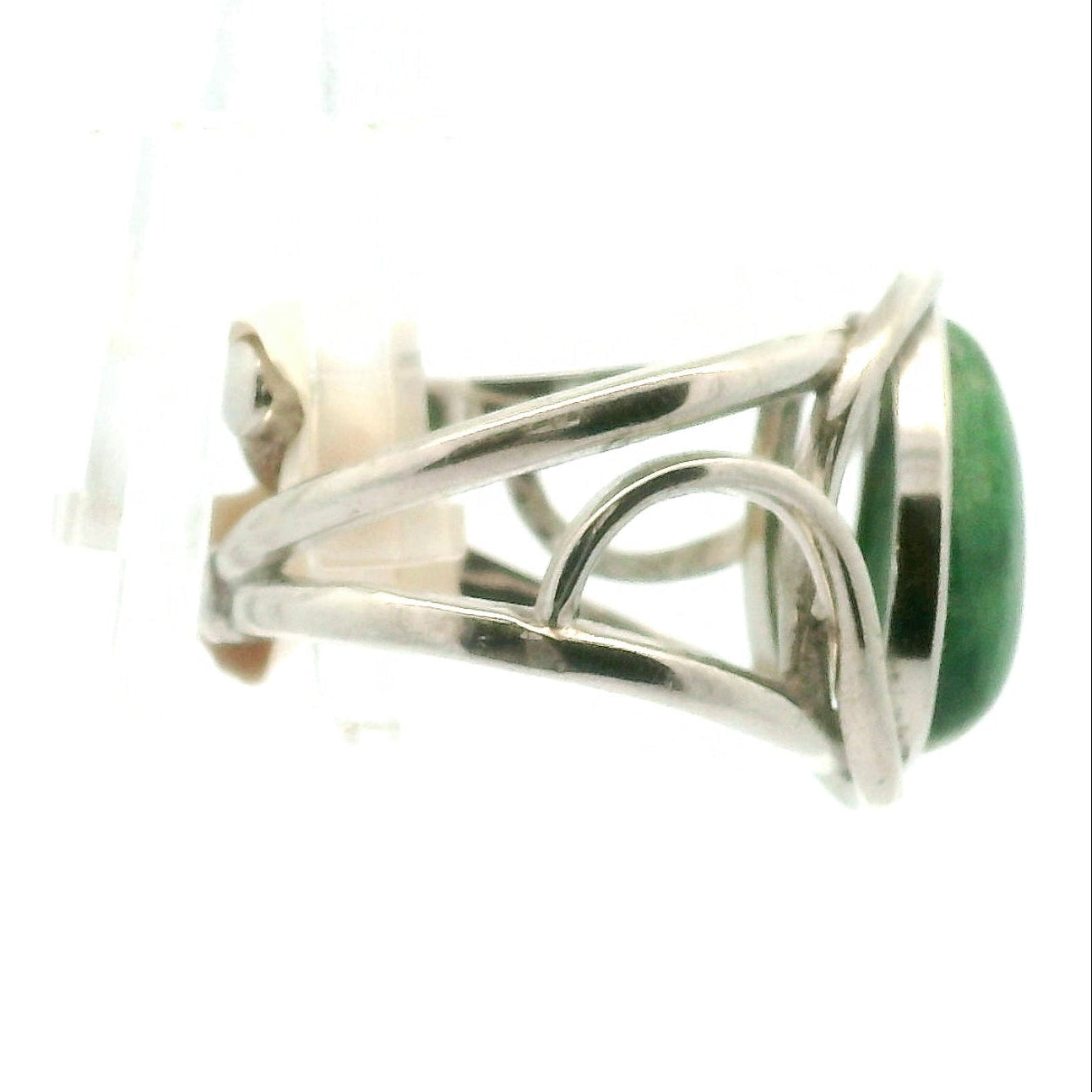 Maw Sit Sit Finger Cuff Adjustable Ring .925 Silver for Attracting New Relationships and Opportunities