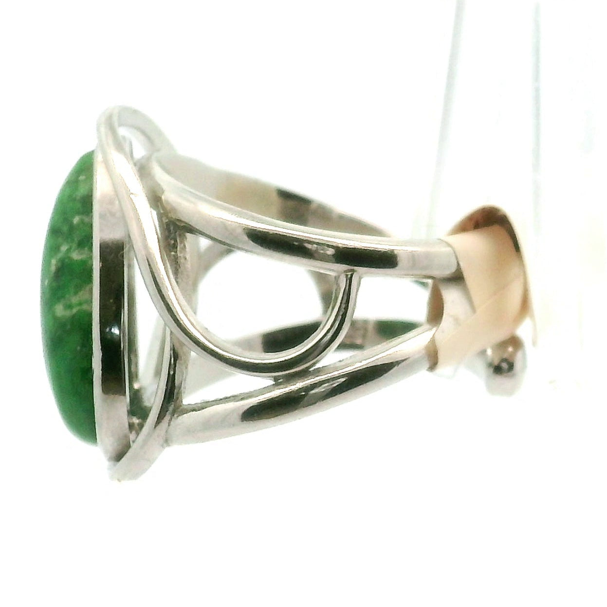 Maw Sit Sit Finger Cuff Adjustable Ring .925 Silver for Attracting New Relationships and Opportunities