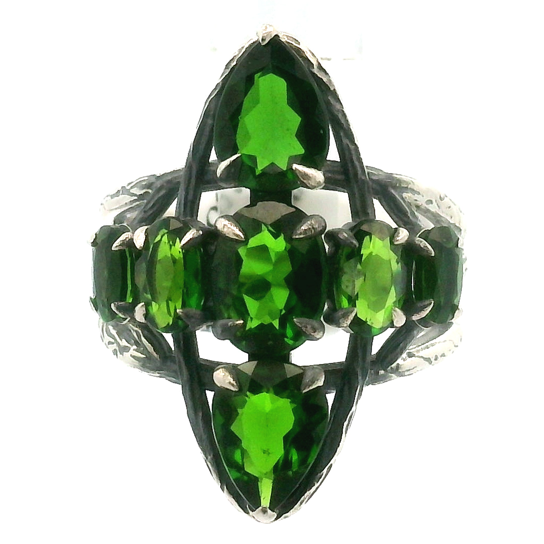 Cross Bad Witch Cuff Ring .925 Silver for Healing, Intention Setting and Manifesting your Desires
