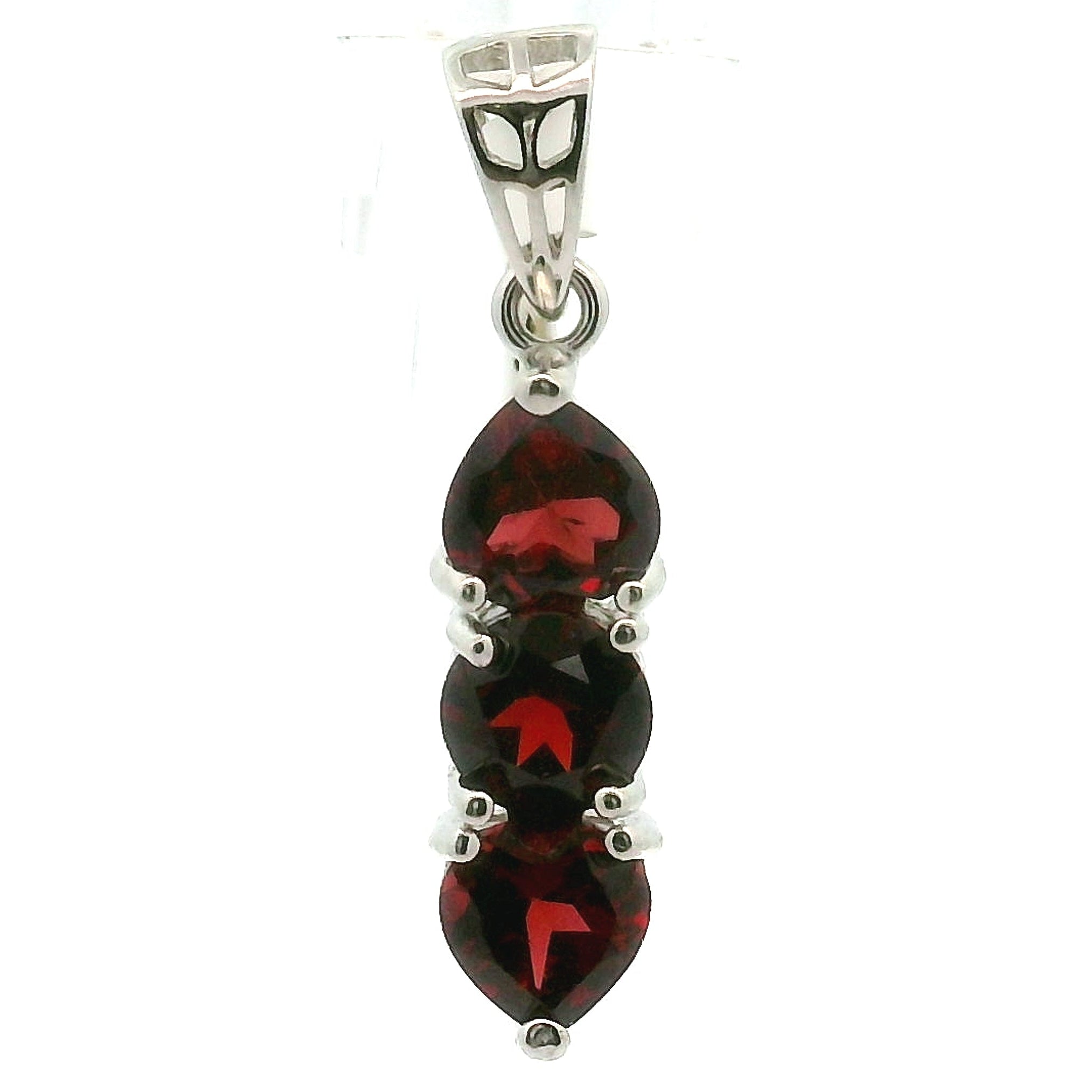Wand Pendant .925 Silver for Intuition, Luck, Protection and Purification