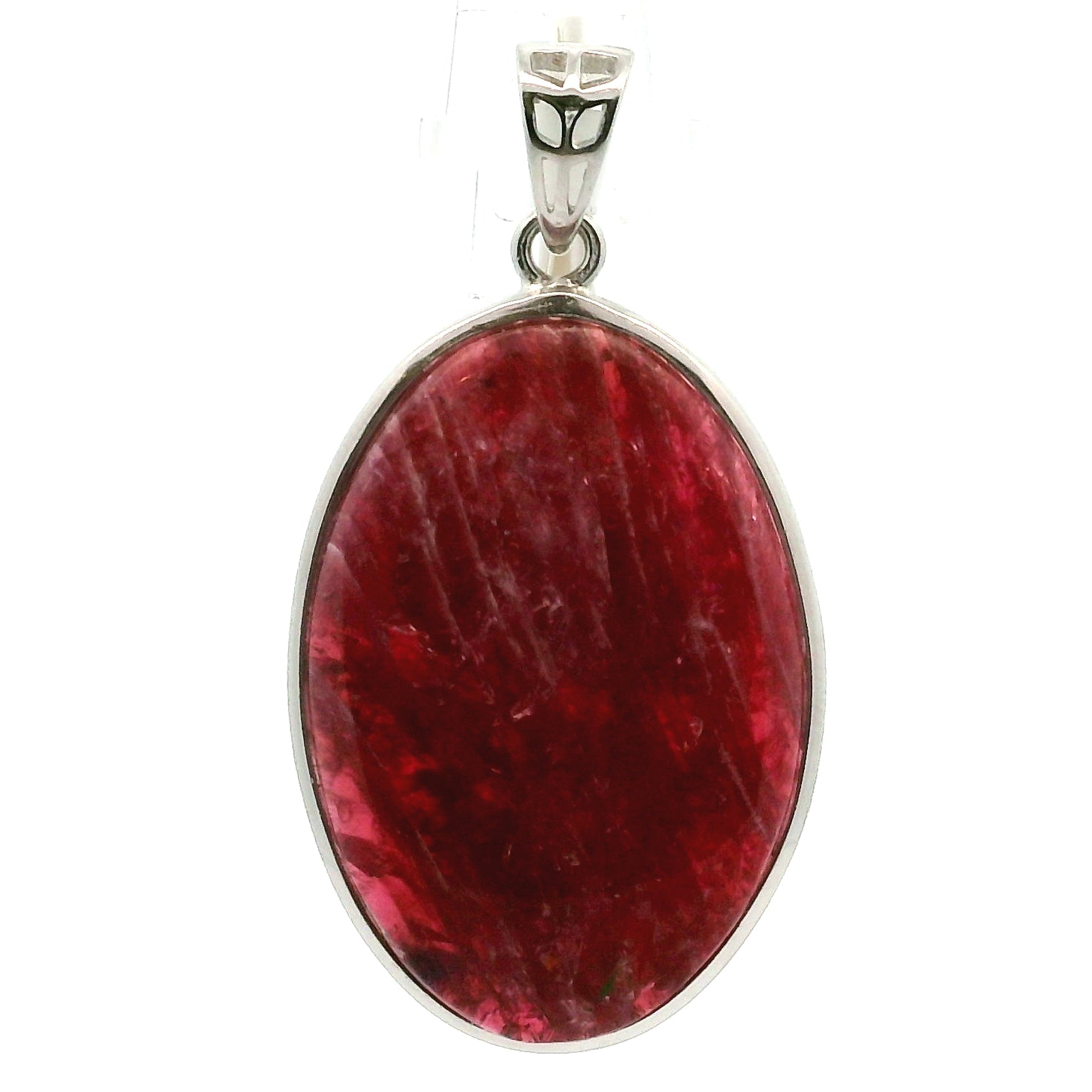 Quebec Eudialyte Pendant .925 Silver for Manifesting the Desires of Your Heart