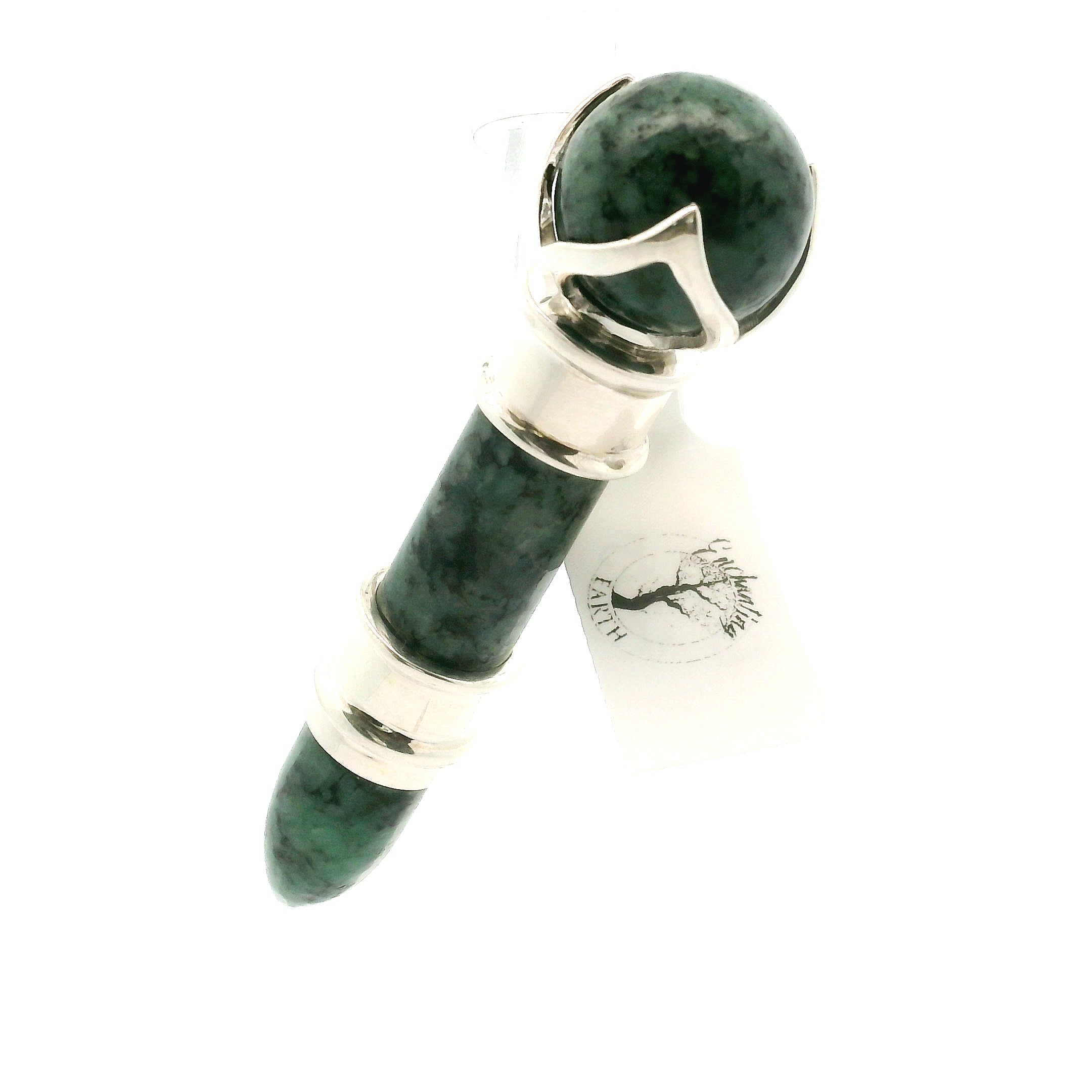 Emerald Wandlet .925 Silver for Abundance and Attraction
