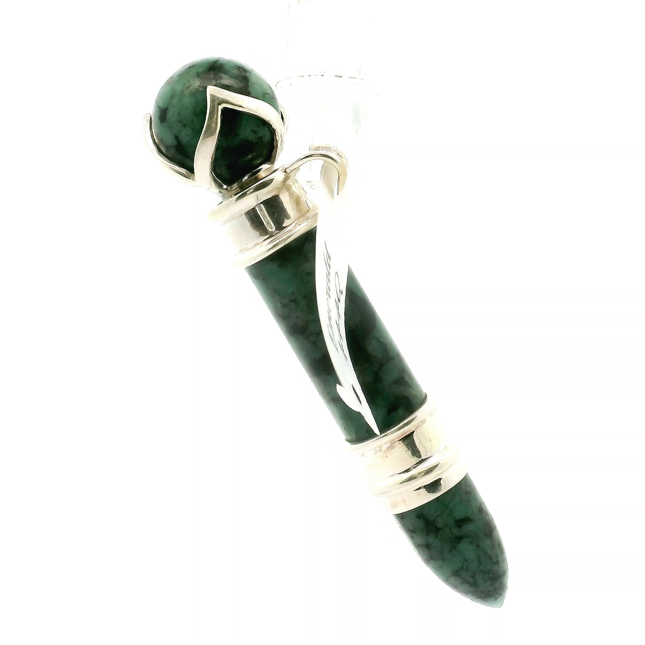 Emerald Wandlet .925 Silver for Abundance and Attraction