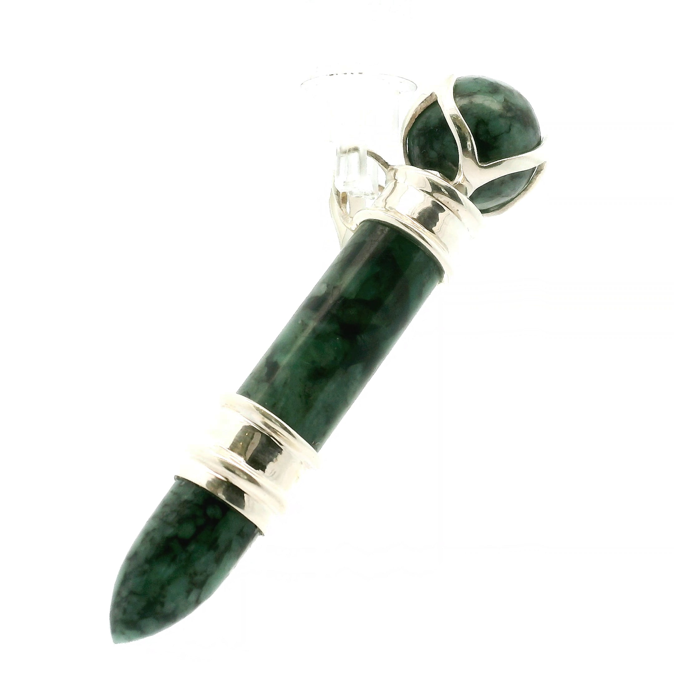 Emerald Wandlet .925 Silver for Abundance and Attraction