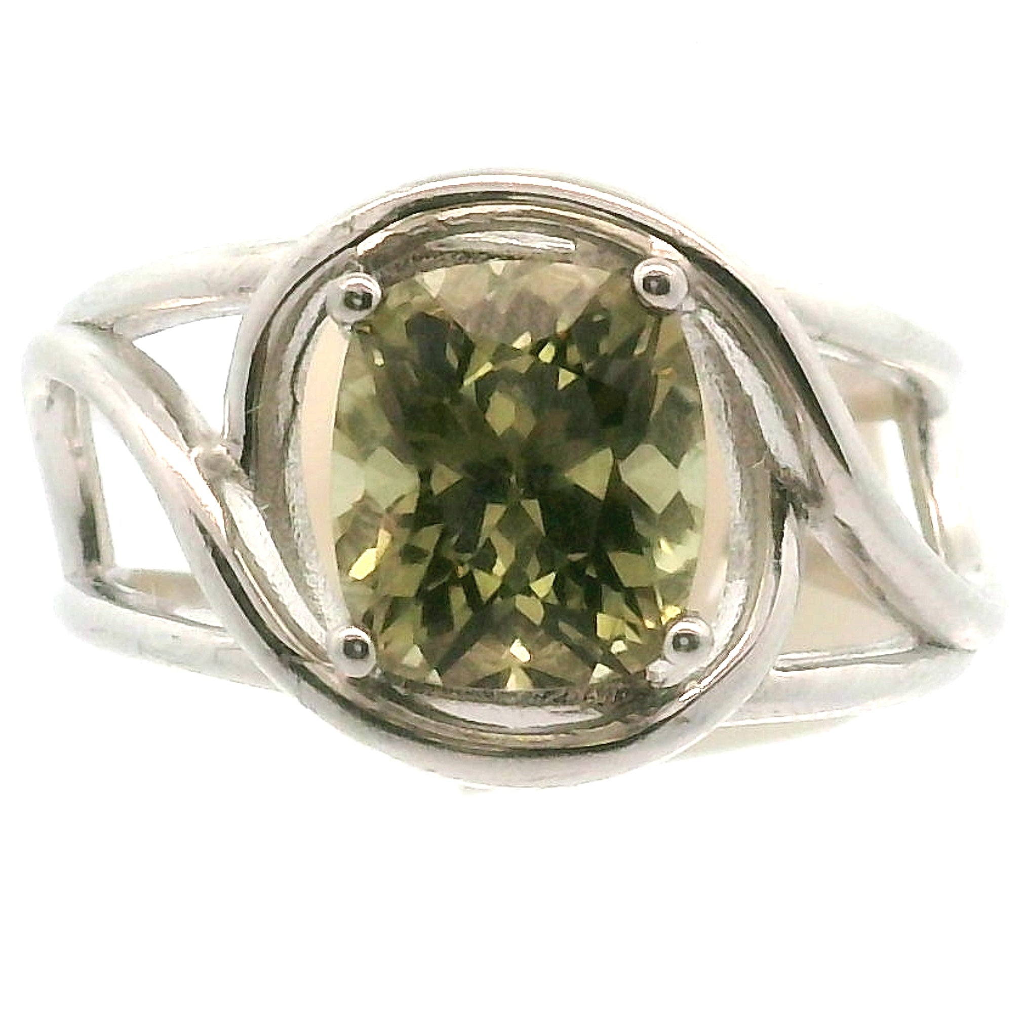 Kornerupine Cuff Ring .925 Silver