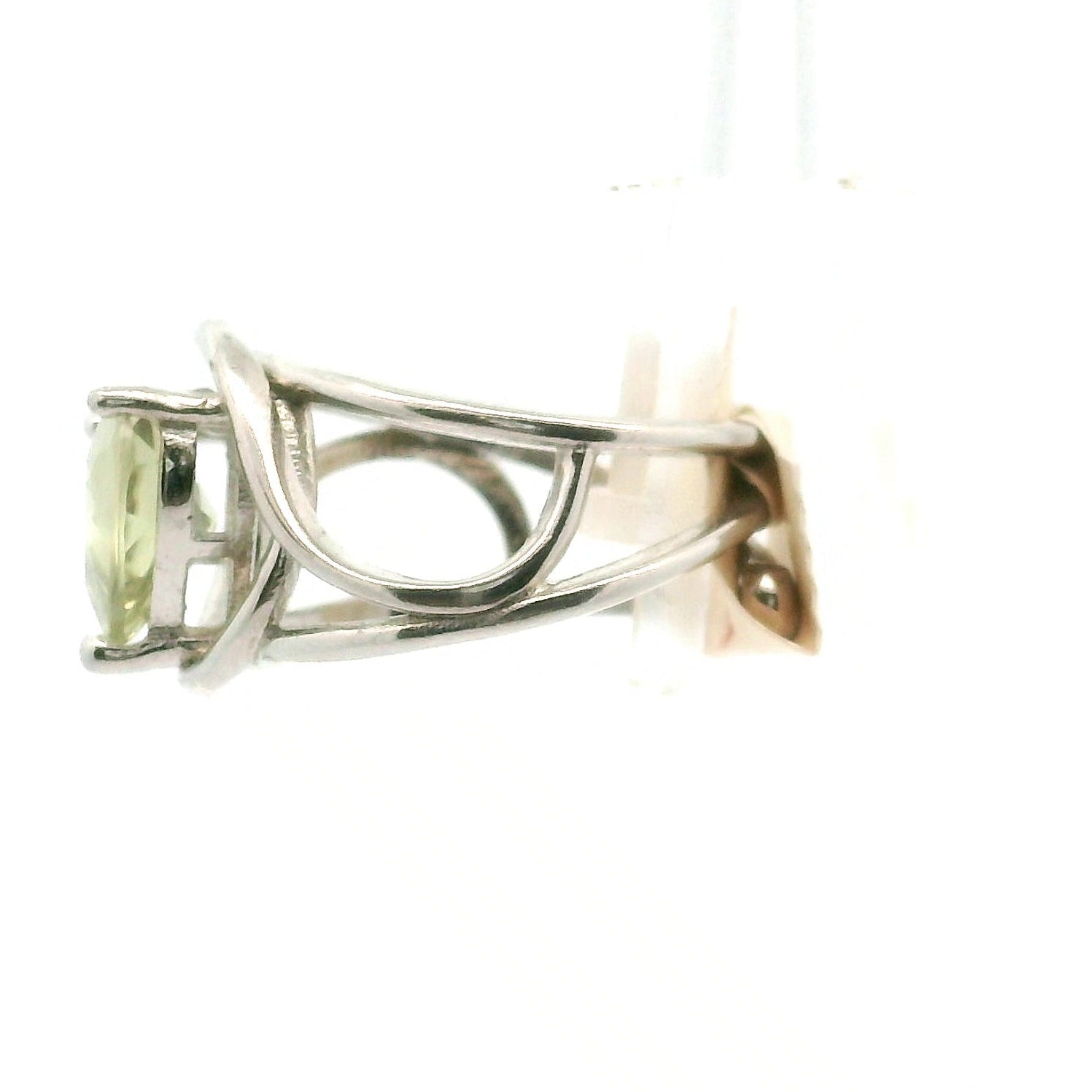 Diaspore Cuff Ring .925 Silver for Transitions & New Beginnings