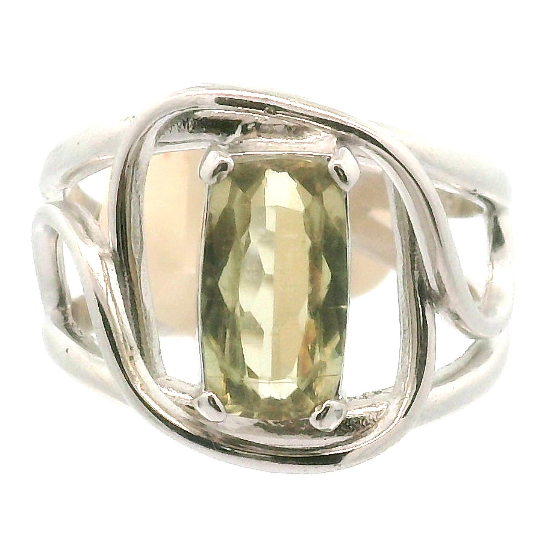 Diaspore Cuff Ring .925 Silver for Transitions & New Beginnings