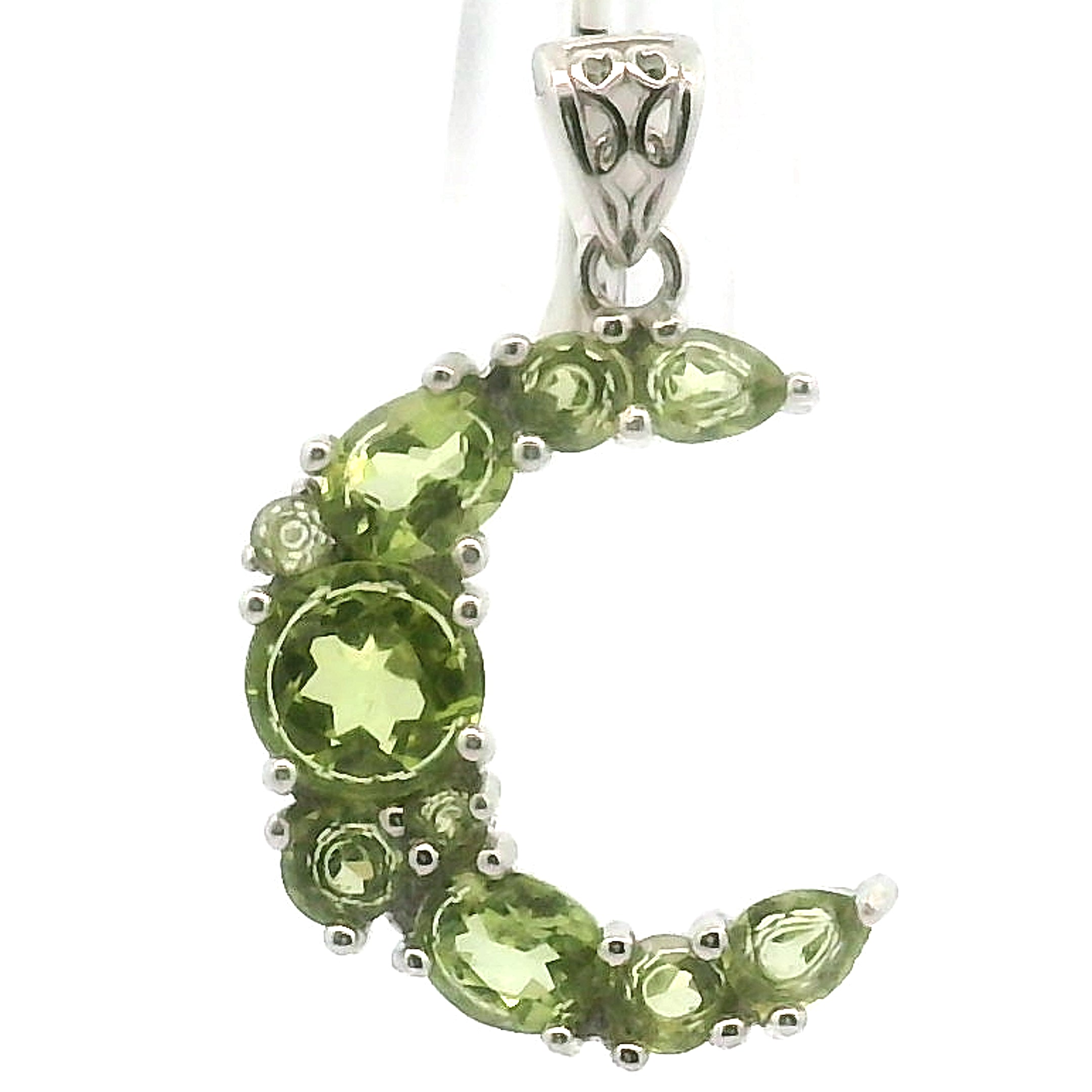 Moon Pendant .925 Silver for Healing, Intention Setting and Manifesting your Desires
