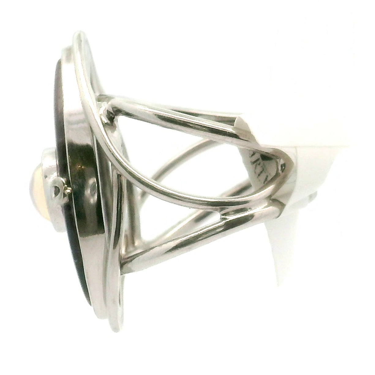 Super 7 with Opal Cuff Ring .925 Silver for Creating Your Dream Life and Angelic Guidance