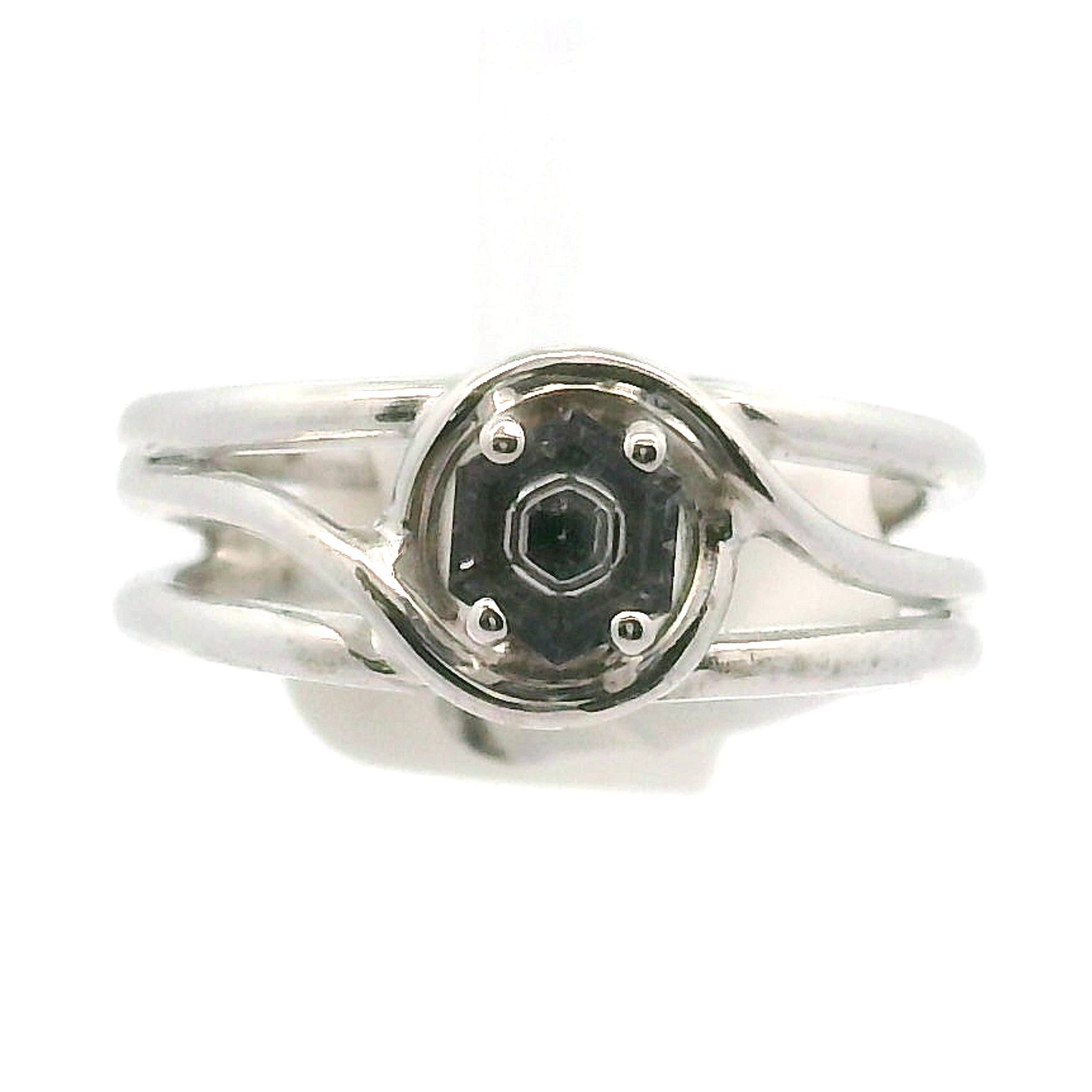 Spinel Cuff Ring .925 Silver for Emotional Healing, Love, Loyalty & Motivation