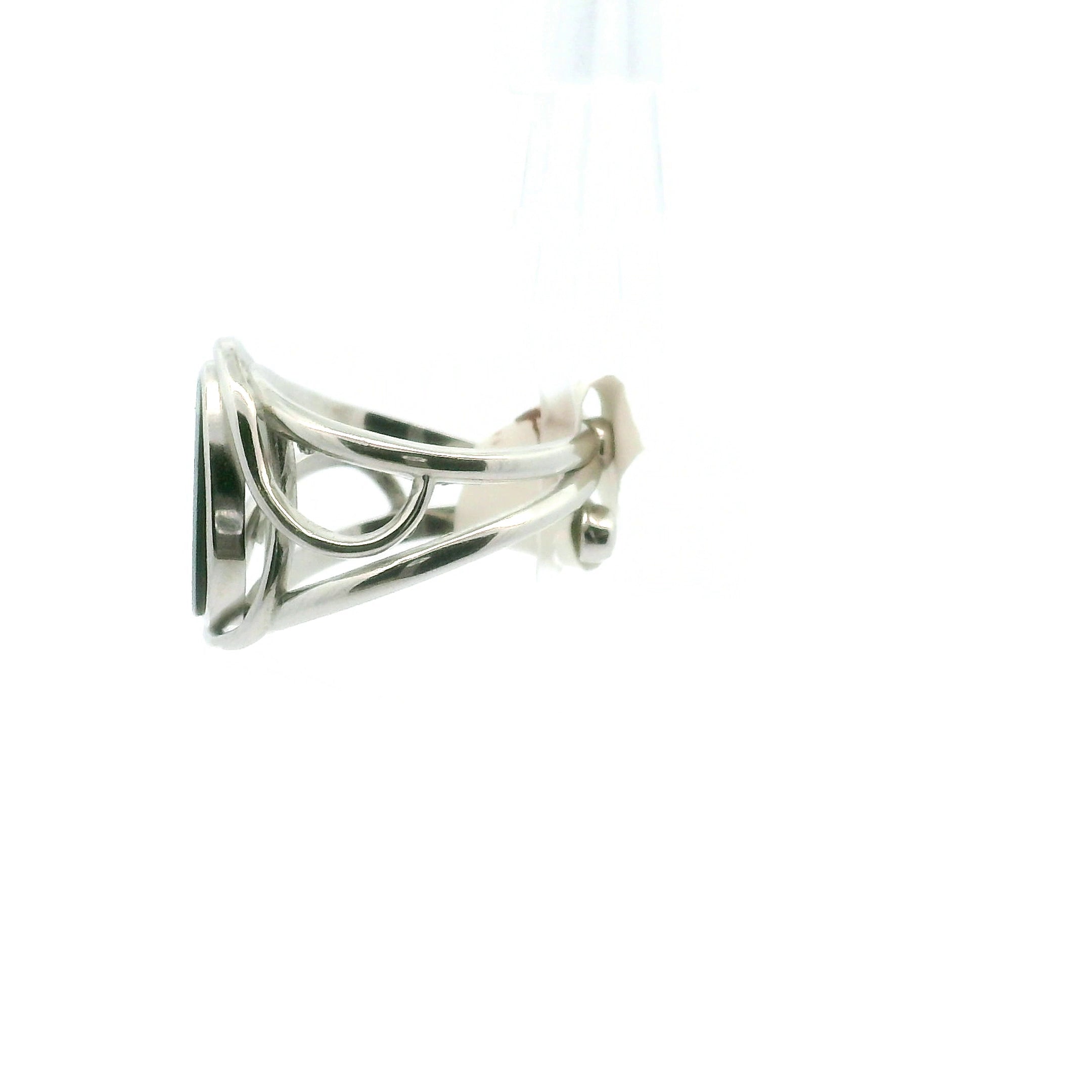 Australian Opal Cuff Ring .925 Silver for Joy and Self Discovery