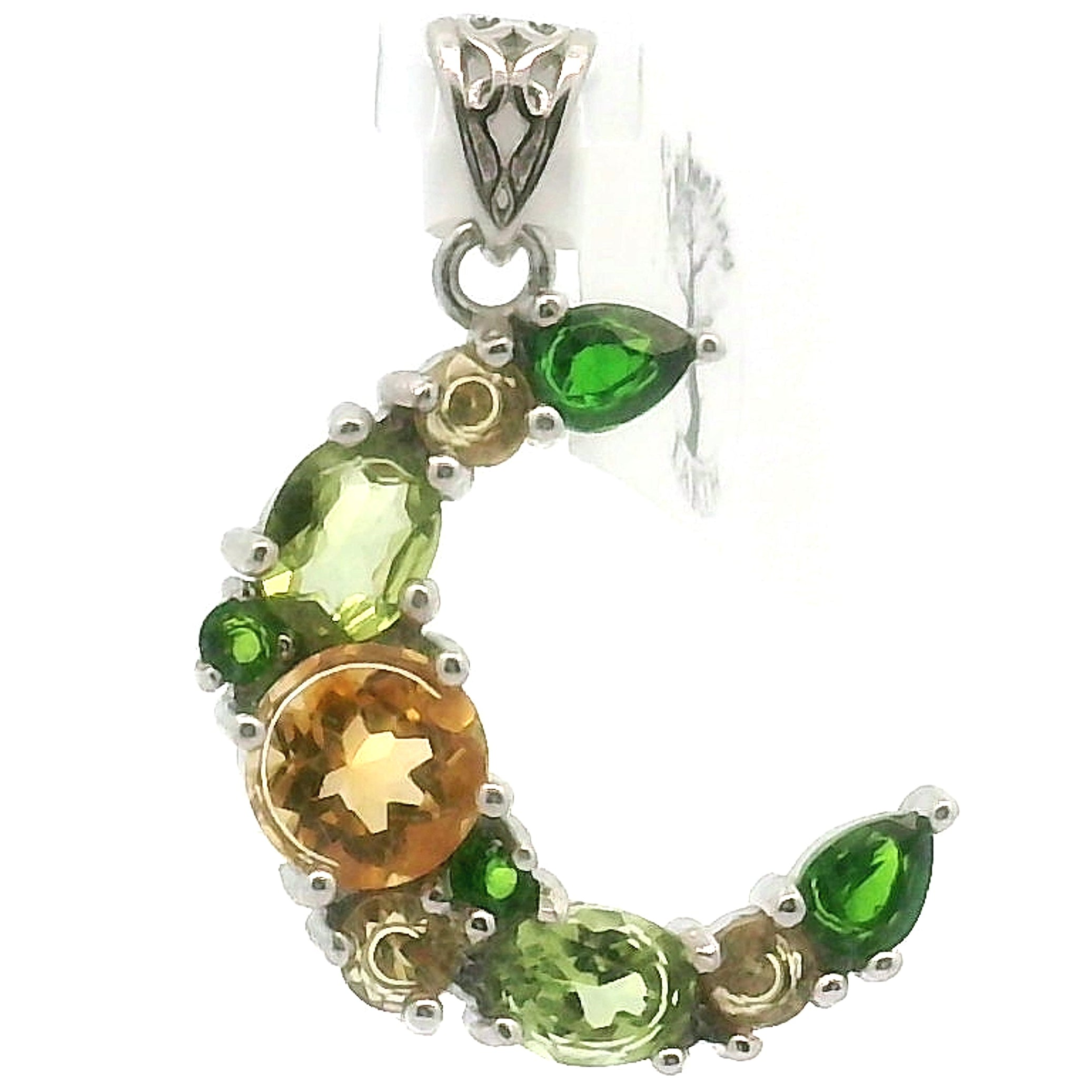 Moon Pendant .925 Silver for Healing, Intention Setting and Manifesting your Desires