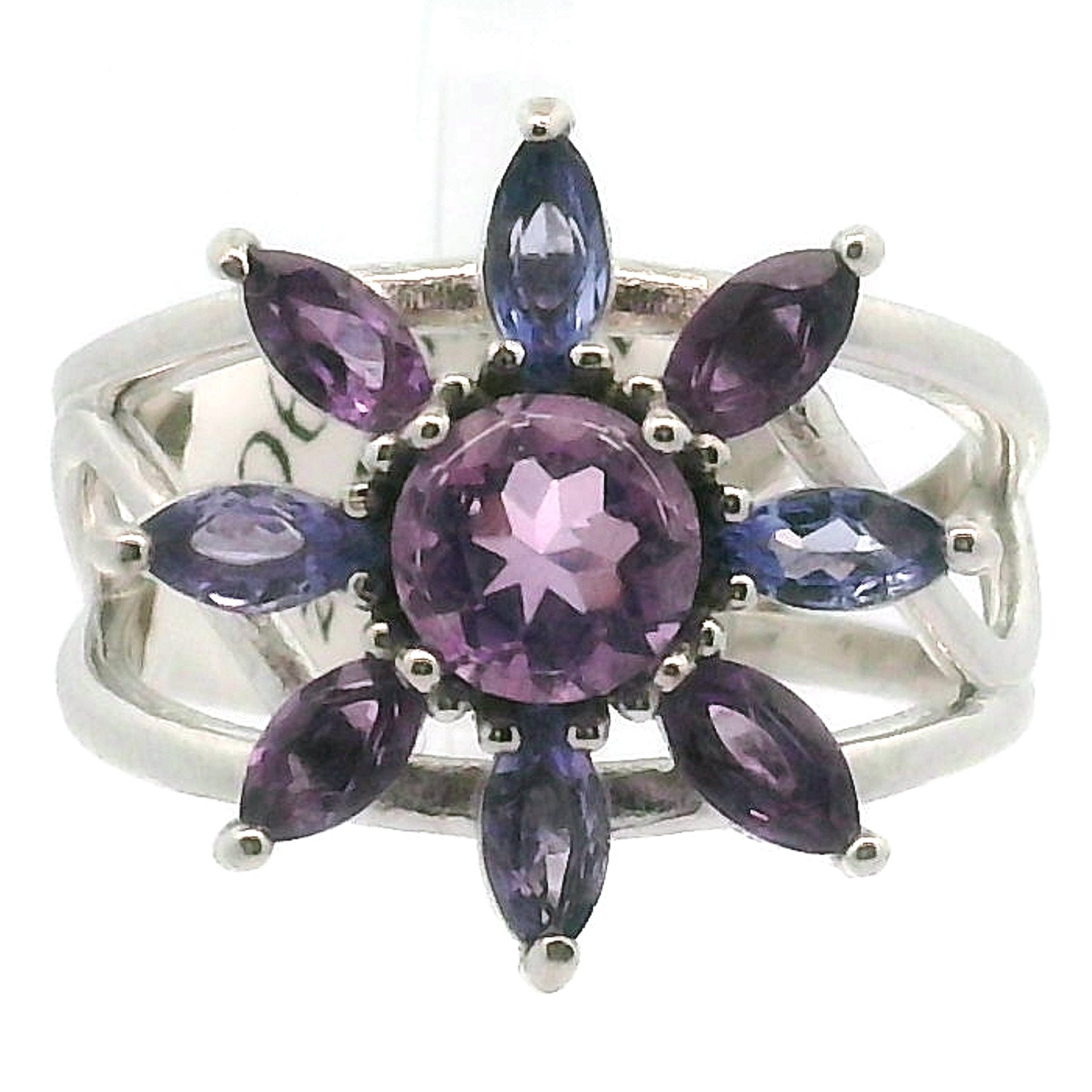 Sun Cuff Ring .925 Silver for Healing, Intention Setting and Manifesting your Desires