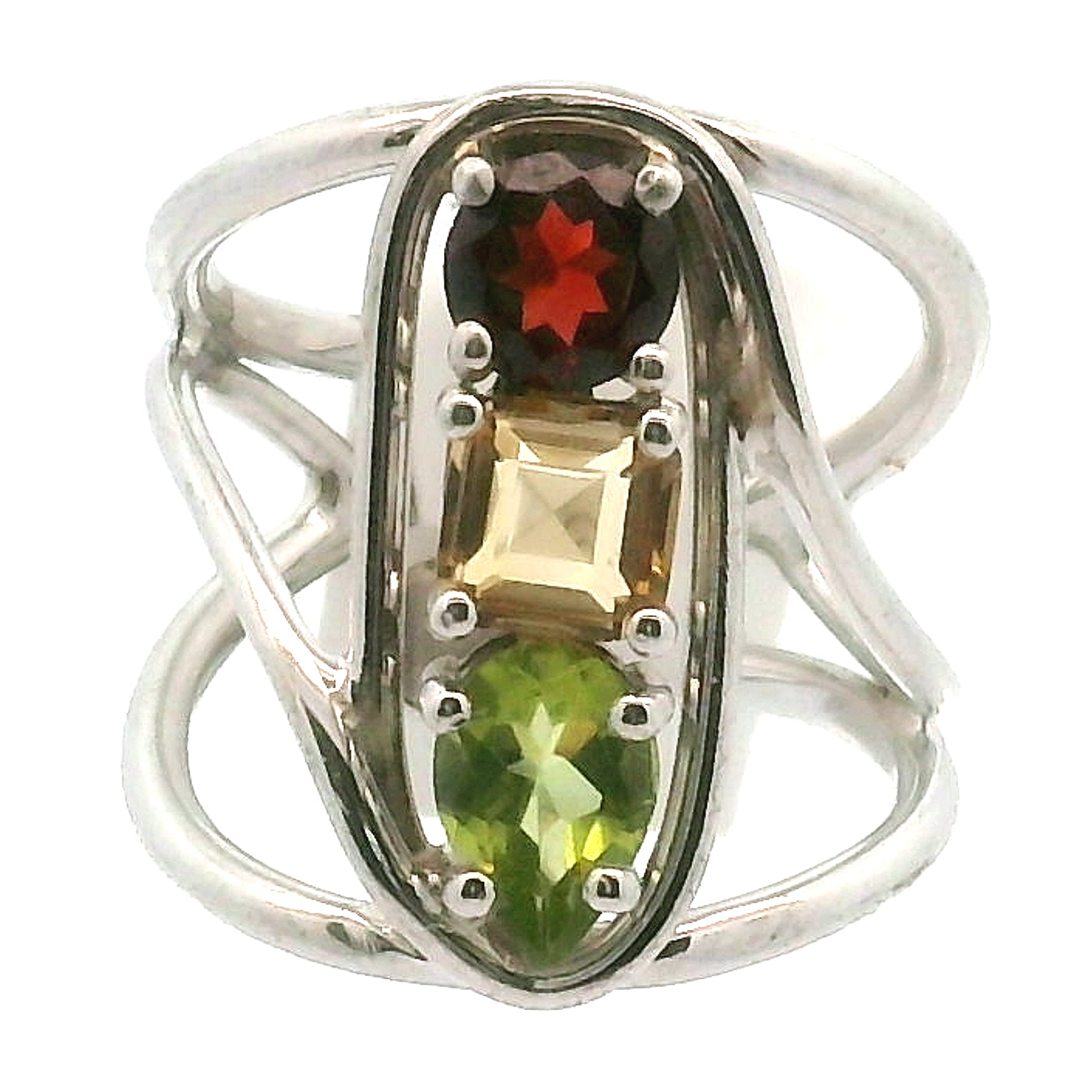 Wand Cuff Ring .925 Silver for Higher Levels of Awareness, Peaceful Communication and Clarity