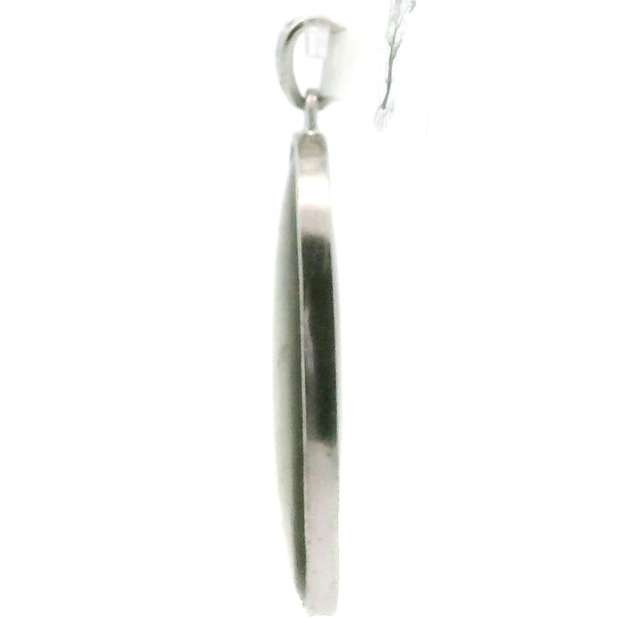 Siderite Pendant .925 Silver for Inner Fire, Strength and Manifestation