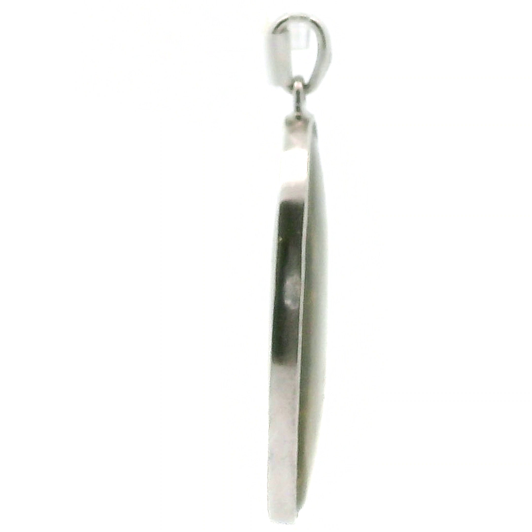 Siderite Pendant .925 Silver for Inner Fire, Strength and Manifestation