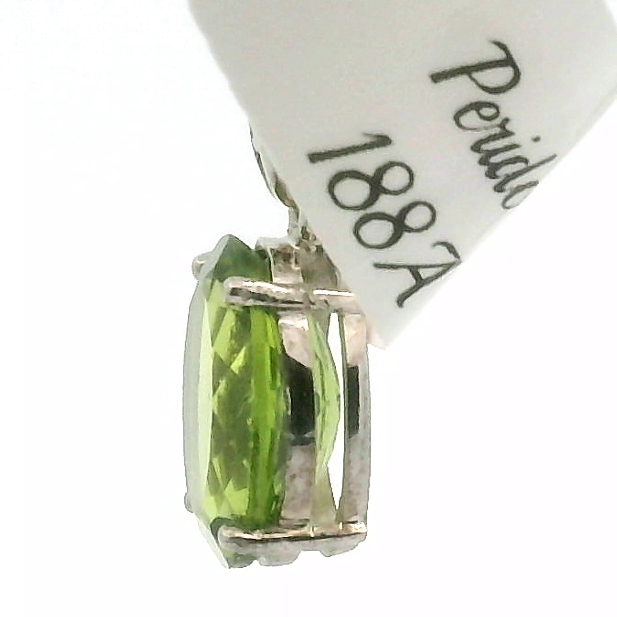 Peridot Pendant .925 Silver for Self-Compassion and a Deeper Connection to Nature
