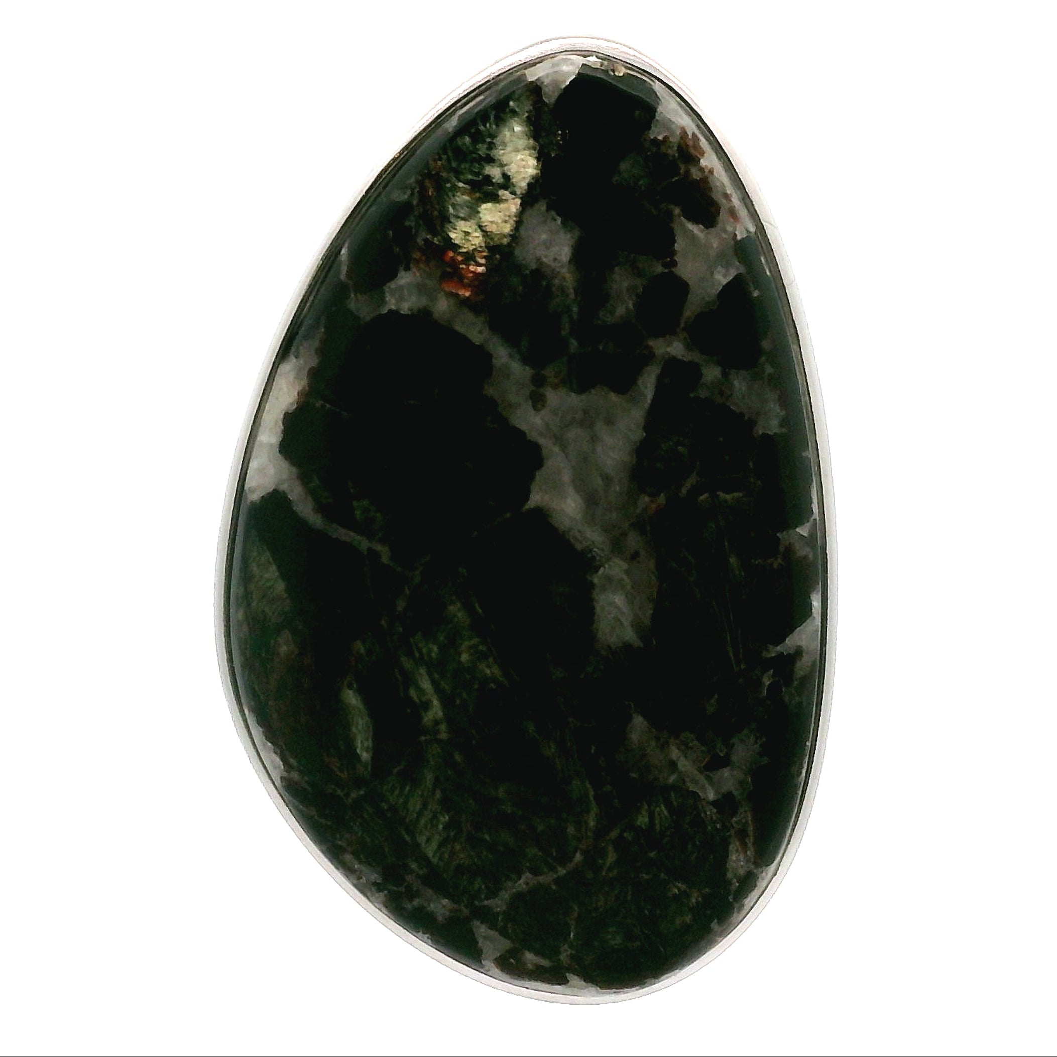 Tetraphlogopite Cuff Ring .925 Silver for Clarity, Vitality and Transformation