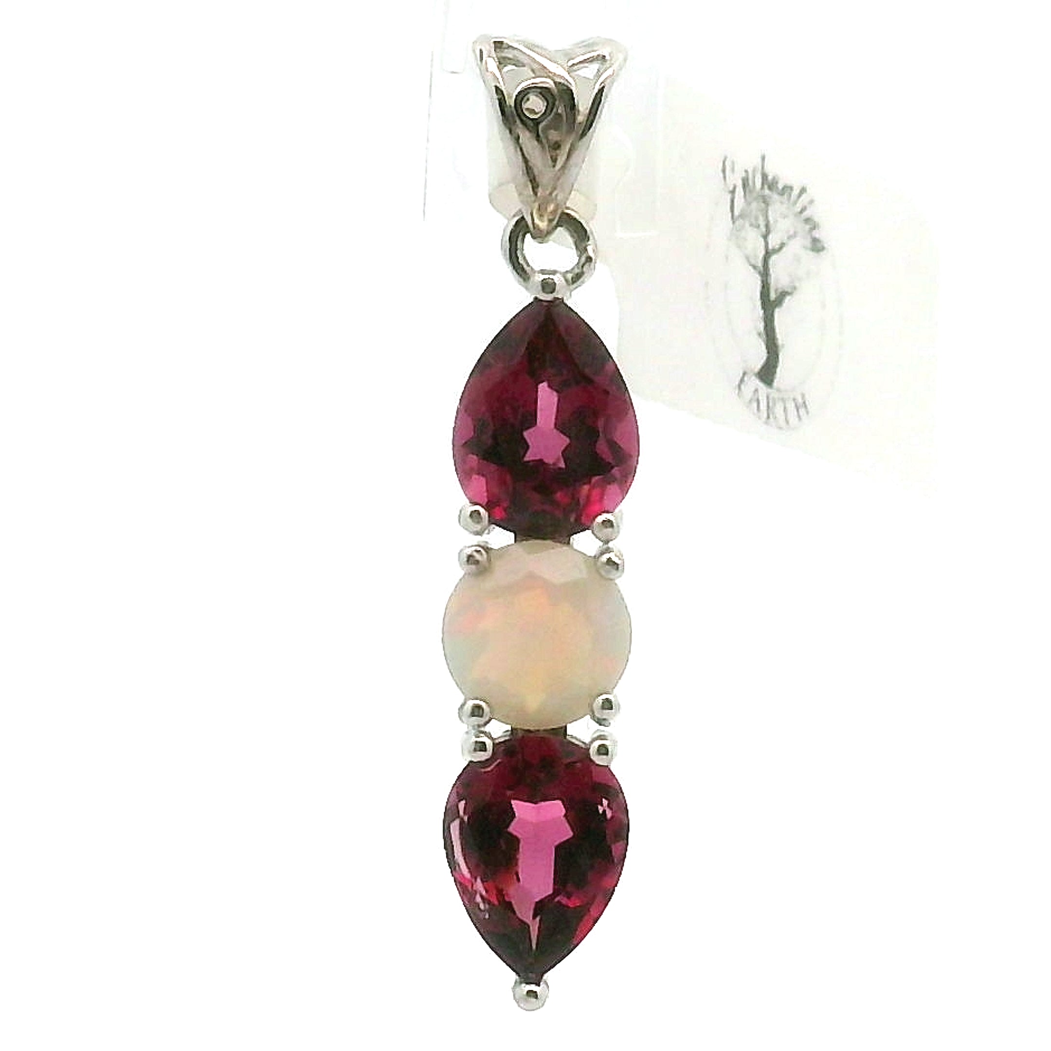 Wand Pendant .925 Silver for Intuition, Luck, Protection and Purification