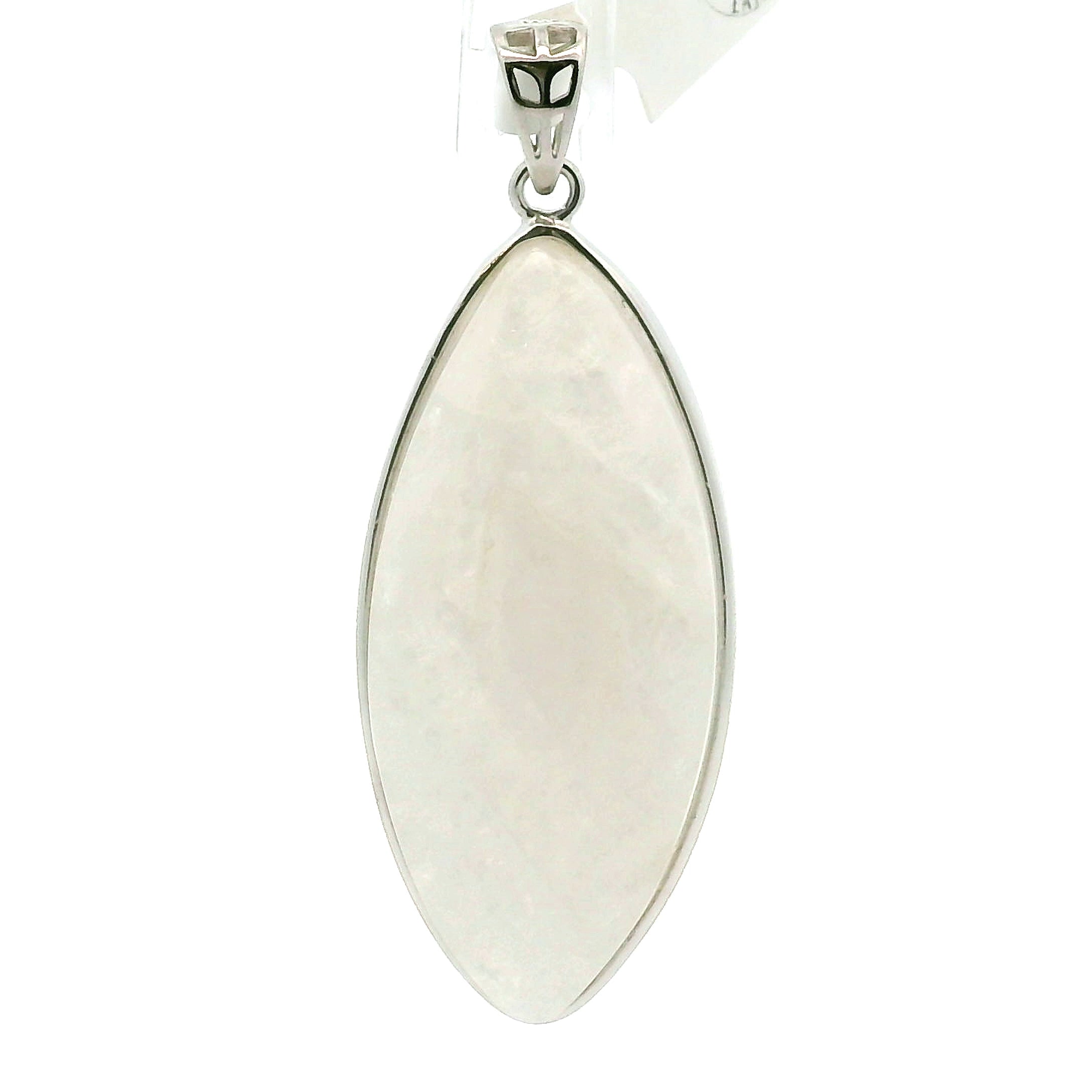Natrolite Pendant .925 Silver for Astral Travel, Higher Consciousness and Protection