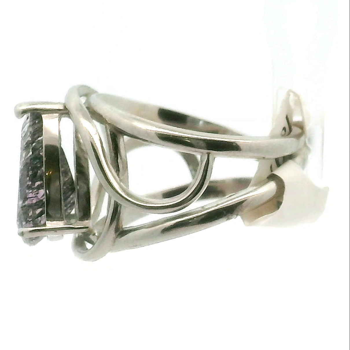 Moody Super 7 Cuff Ring .925 Sterling Silver for Creating your Dream Life
