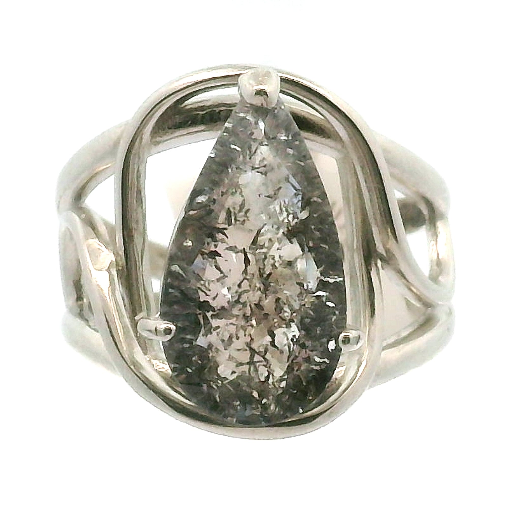 Moody Super 7 Cuff Ring .925 Sterling Silver for Creating your Dream Life