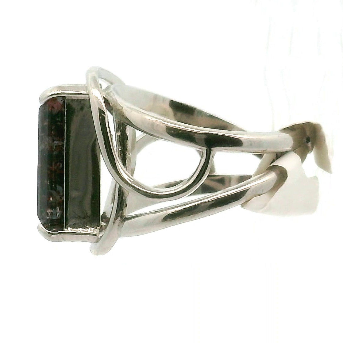 Super 7 Cuff Ring .925 Silver (High Quality) for Awakening your Gifts and Creating your Dream Life