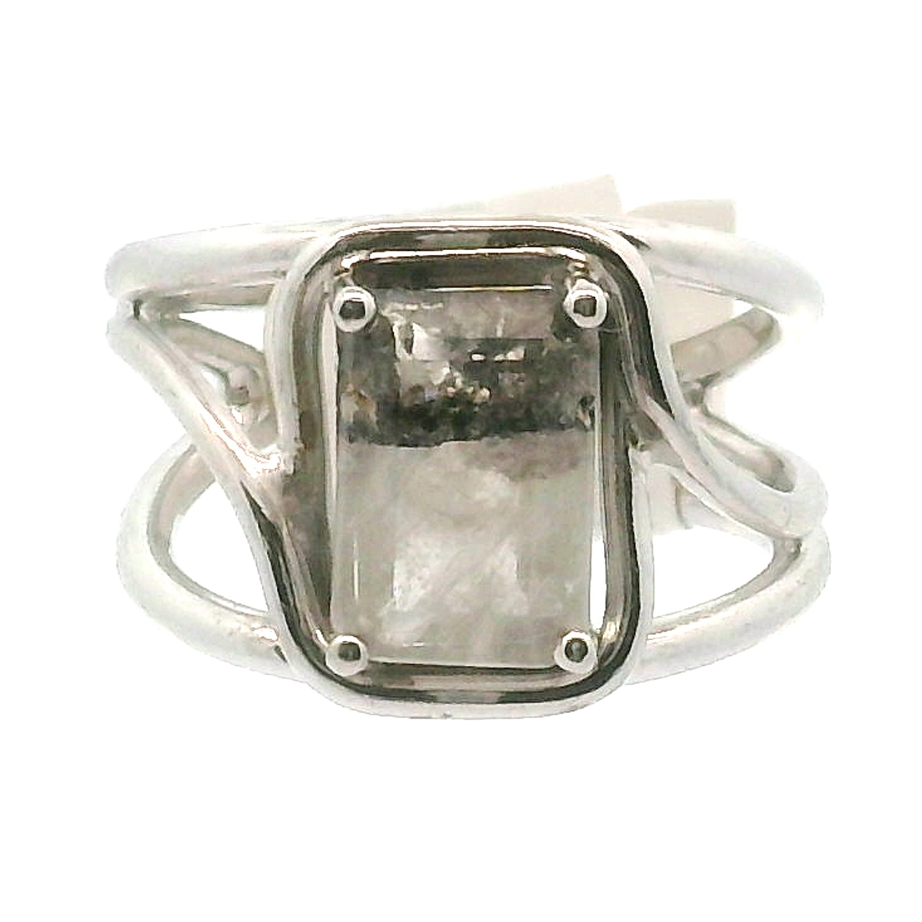 Moody Super 7 Cuff Ring .925 Sterling Silver for Creating your Dream Life