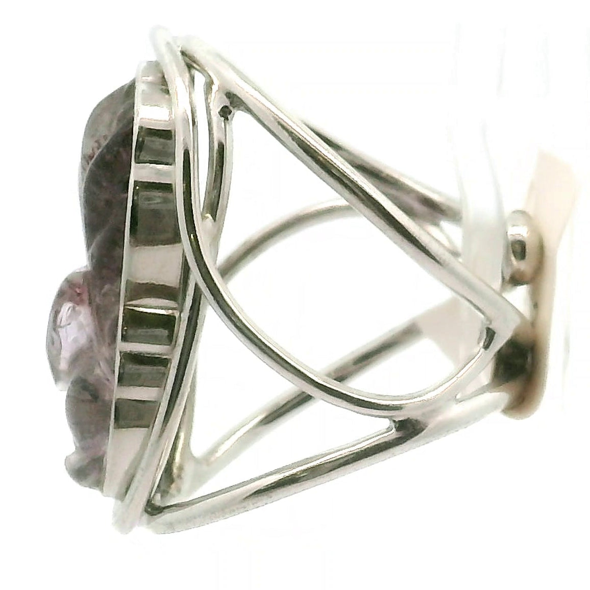 Super 7 Ninetails Cuff Ring .925 Silver for Awakening your Gifts and Creating your Dream Life