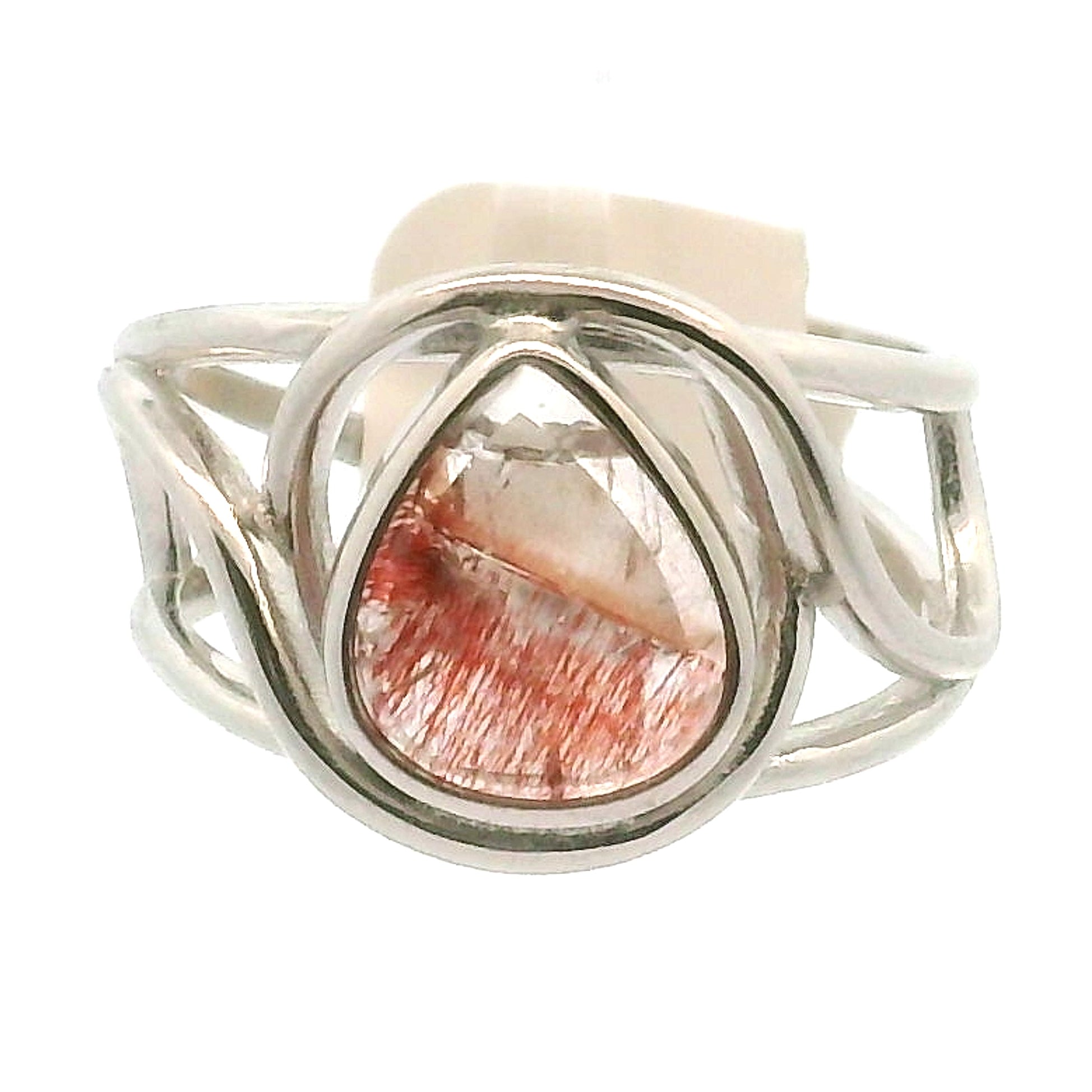 Super 7 Cuff Ring .925 Silver (High Quality) for Awakening your Gifts and Creating your Dream Life