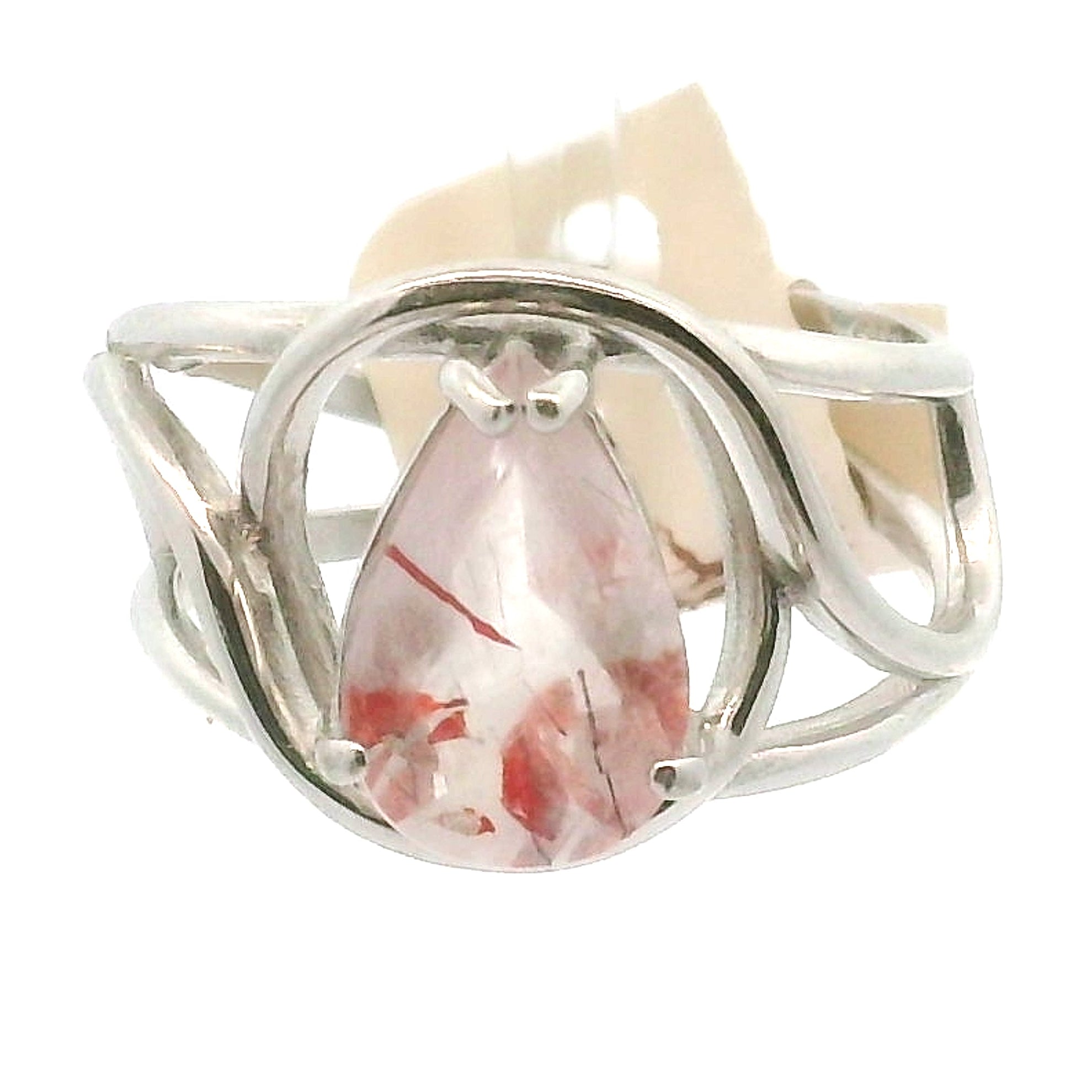 Super 7 Cuff Ring .925 Sterling Silver for Creating your Dream Life