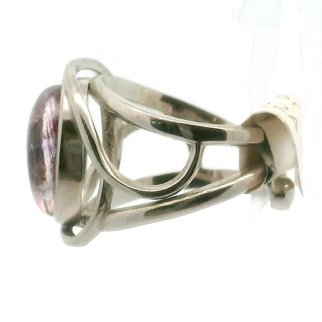 Super 7 Cuff Ring .925 Sterling Silver for Creating your Dream Life