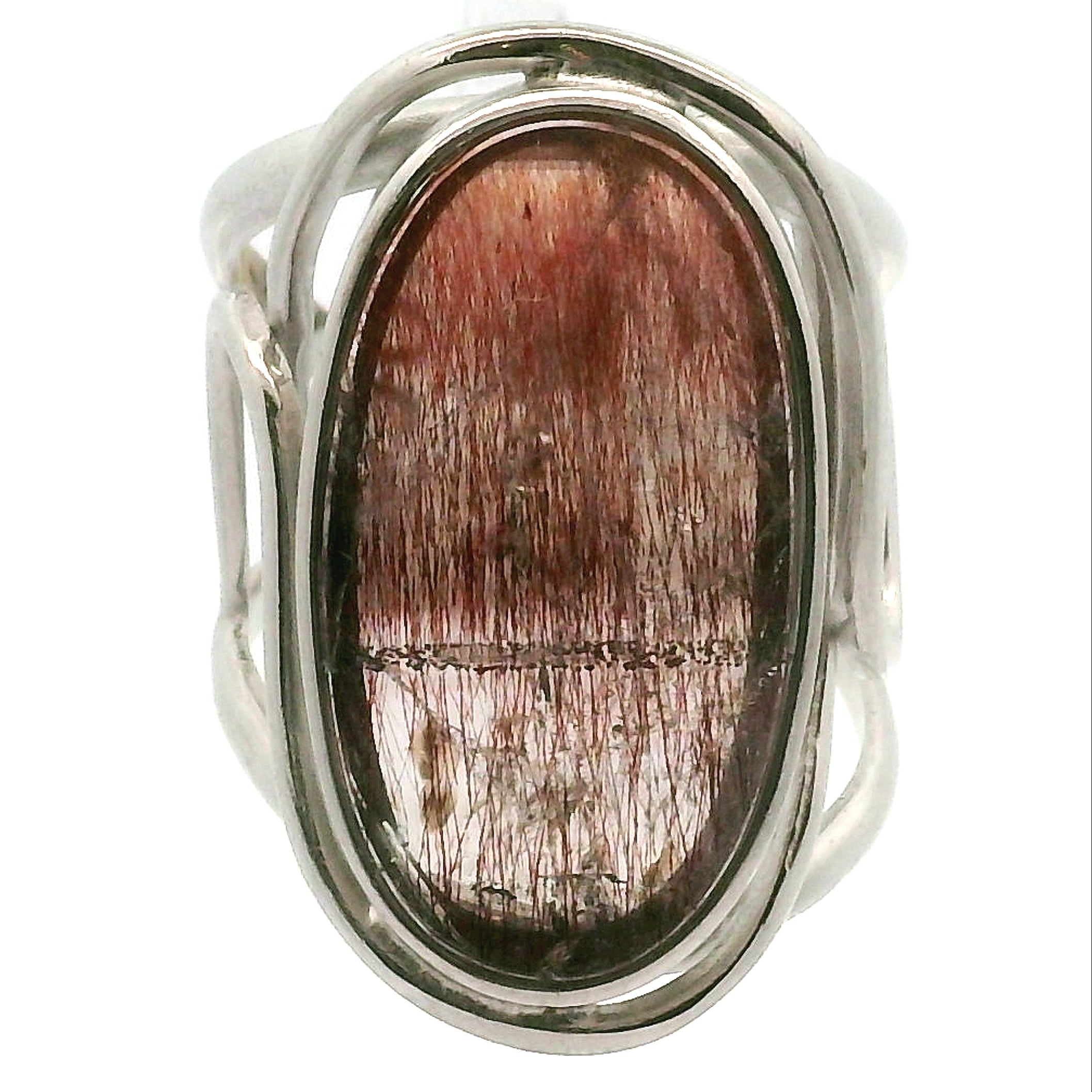 Super 7 Cuff Ring .925 Sterling Silver for Creating your Dream Life