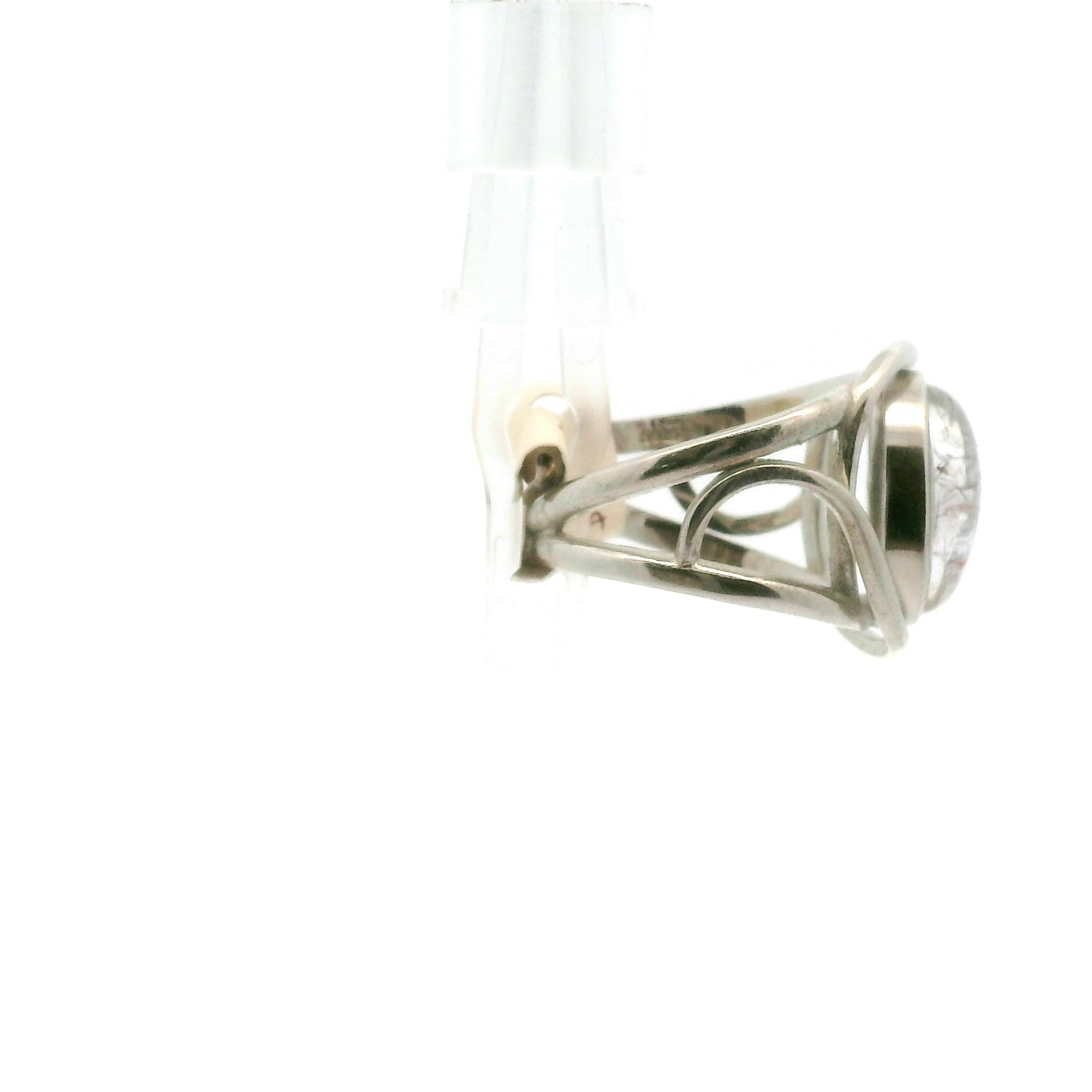 Super 7 Finger Cuff Adjustable Ring .925 Sterling Silver for Creating your Dream Life