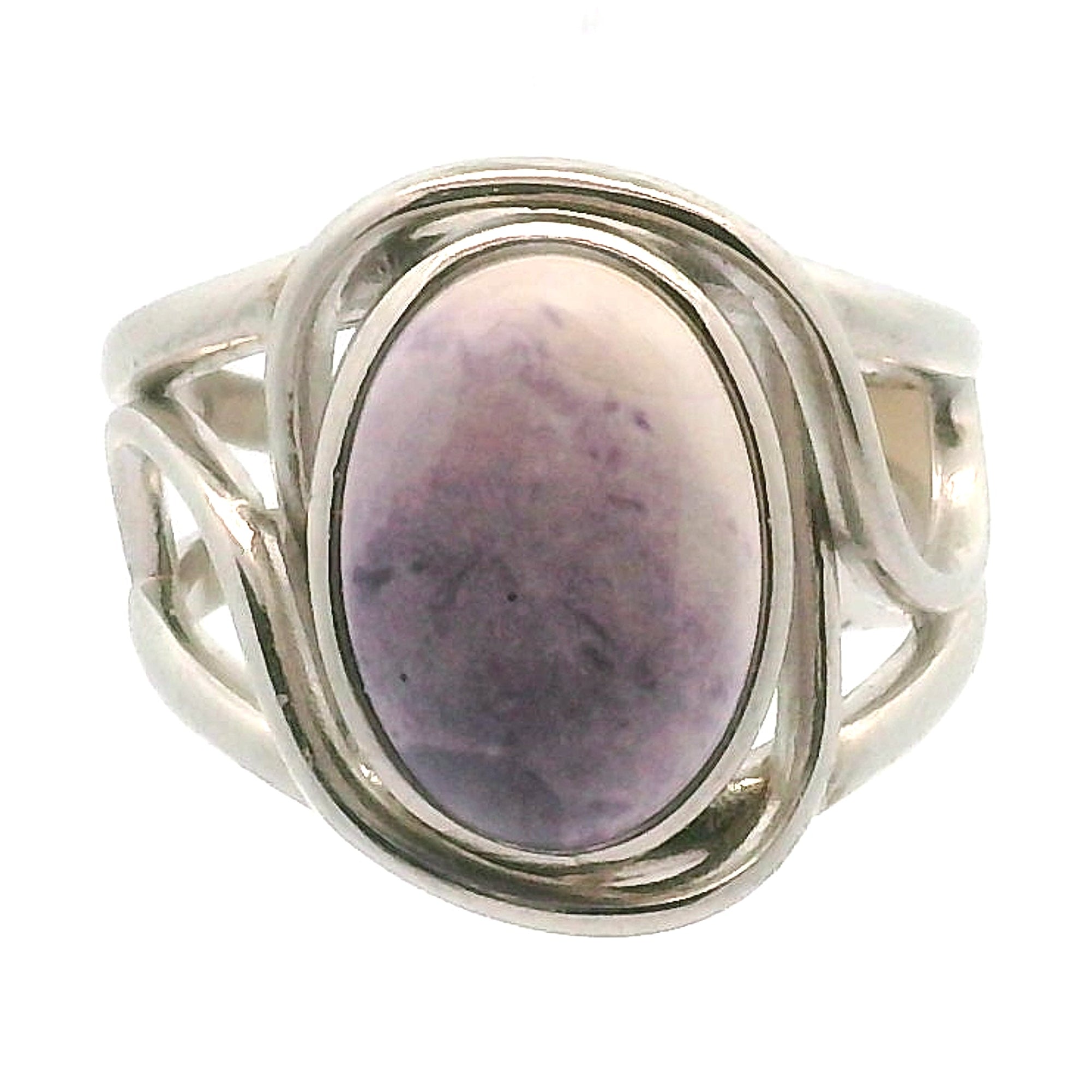 Tiffany Stone Cuff Ring .925 Silver for Harmonizing your Relationships and Pleasure