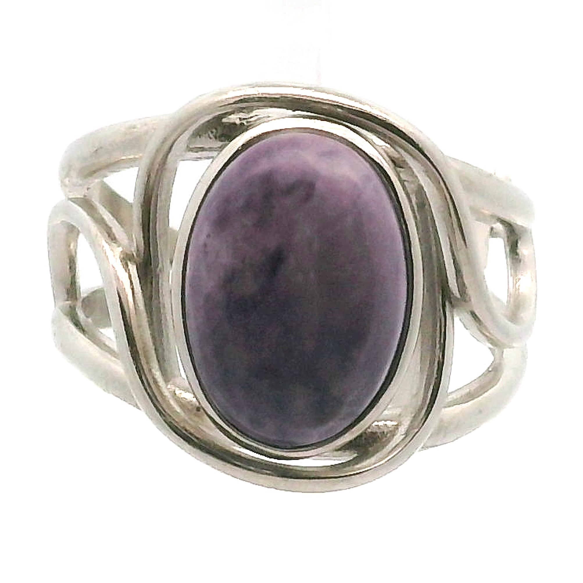 Tiffany Stone Cuff Ring .925 Silver for Harmonizing your Relationships and Pleasure