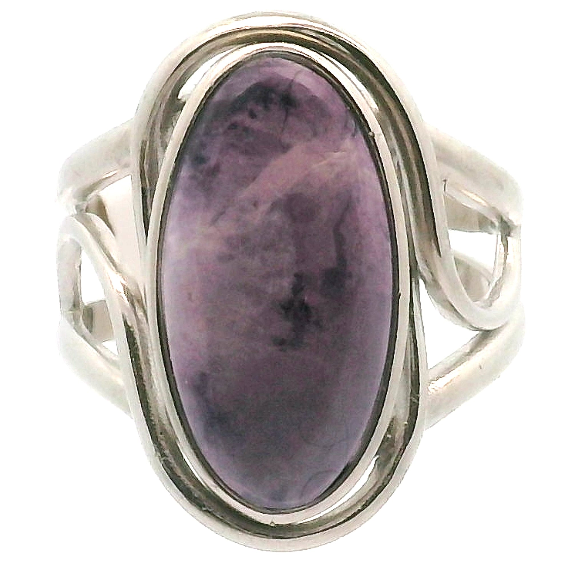 Tiffany Stone Cuff Ring .925 Silver for Harmonizing your Relationships and Pleasure