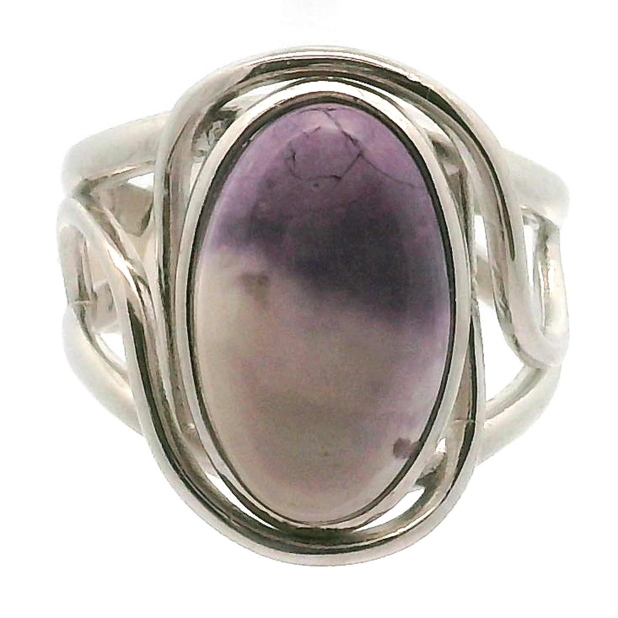 Tiffany Stone Cuff Ring .925 Silver for Harmonizing your Relationships and Pleasure