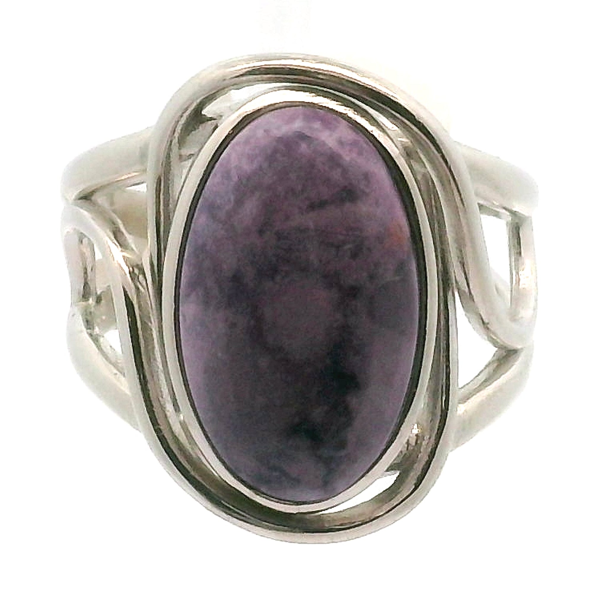 Tiffany Stone Cuff Ring .925 Silver for Harmonizing your Relationships and Pleasure