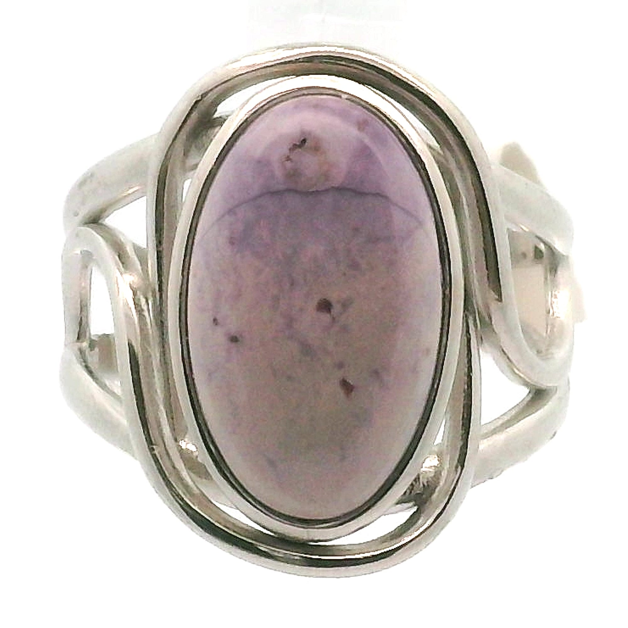 Tiffany Stone Cuff Ring .925 Silver for Harmonizing your Relationships and Pleasure