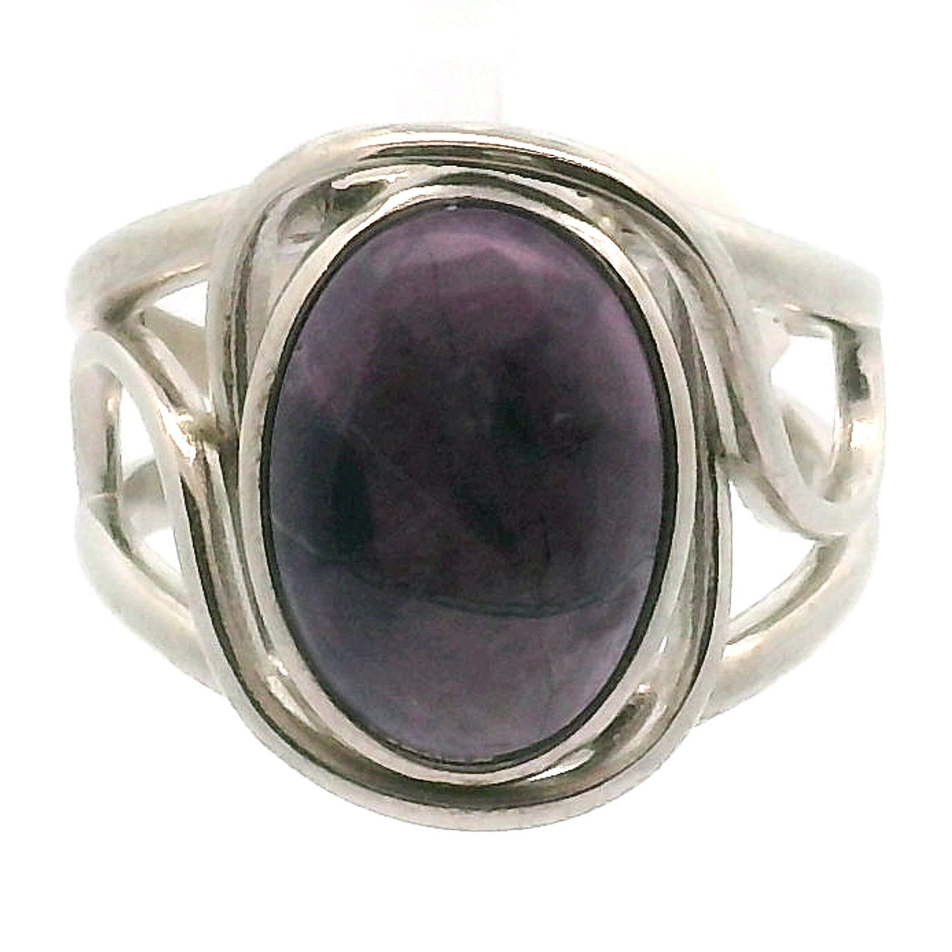 Tiffany Stone Cuff Ring .925 Silver for Harmonizing your Relationships and Pleasure