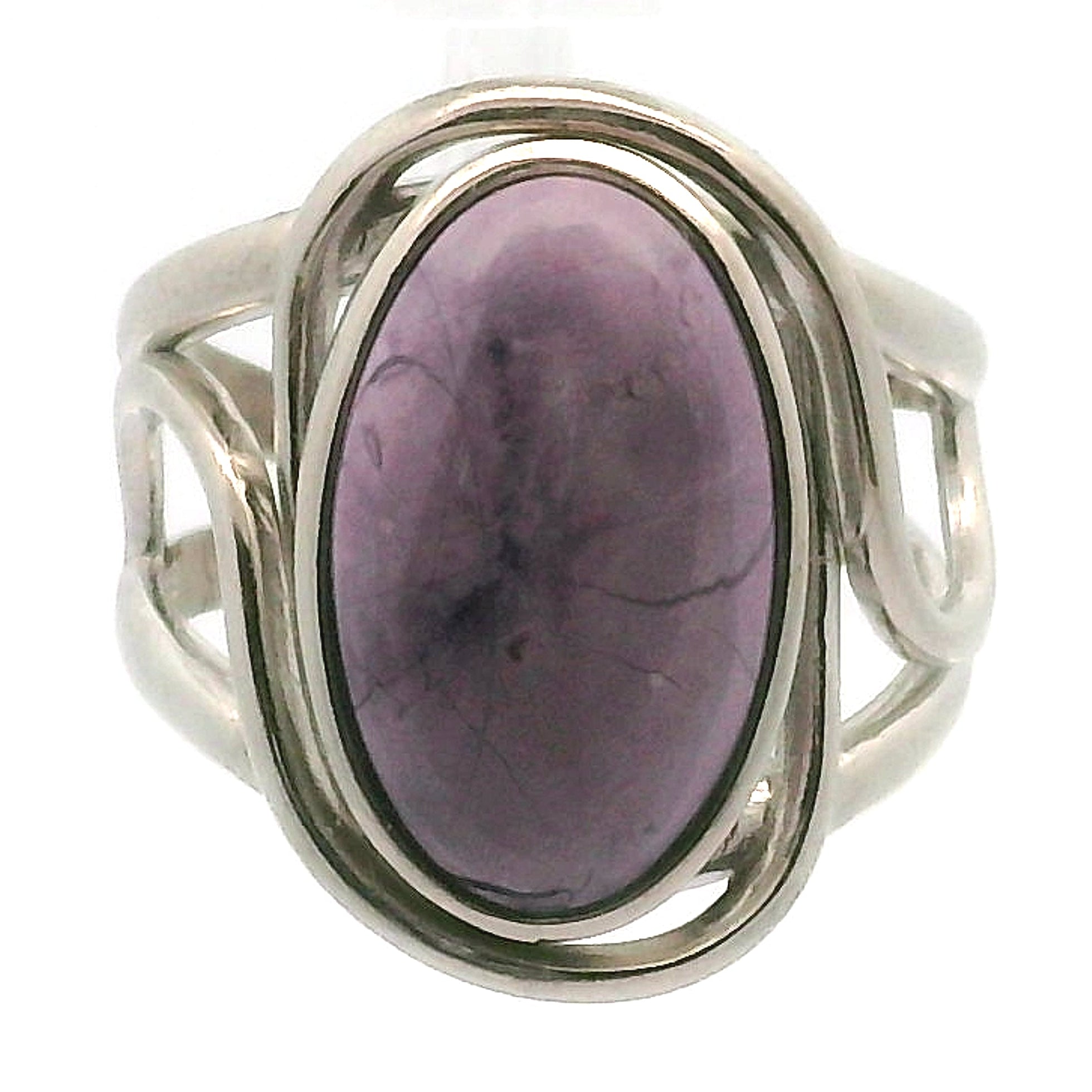 Tiffany Stone Cuff Ring .925 Silver for Harmonizing your Relationships and Pleasure