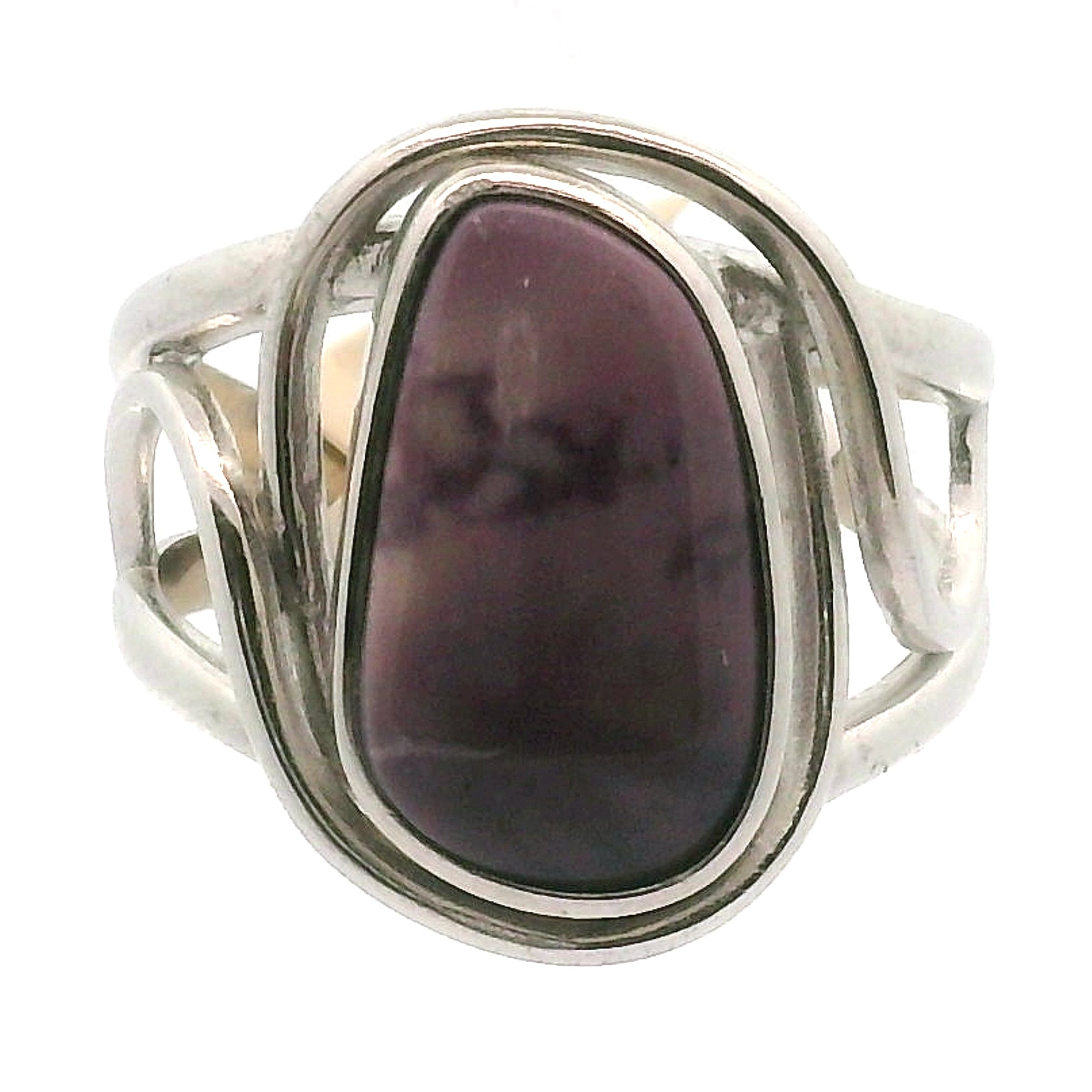 Tiffany Stone Adjustable Cuff Ring .925 Silver for Harmonizing your Relationships and Pleasure