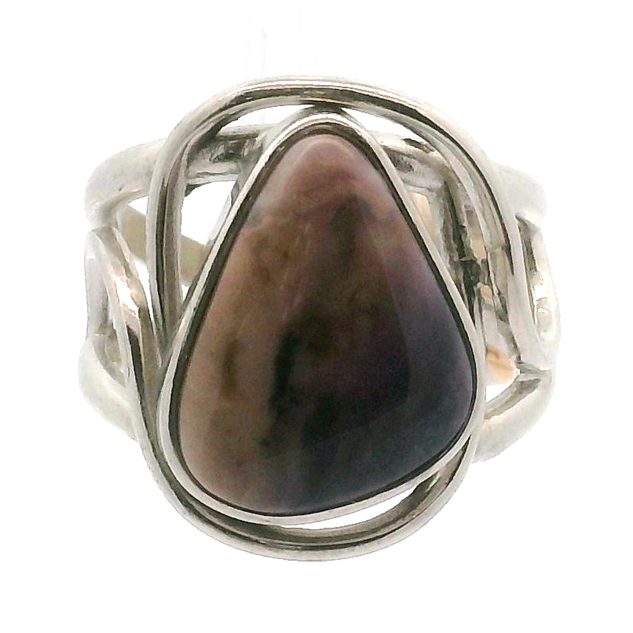 Tiffany Stone Adjustable Cuff Ring .925 Silver for Harmonizing your Relationships and Pleasure