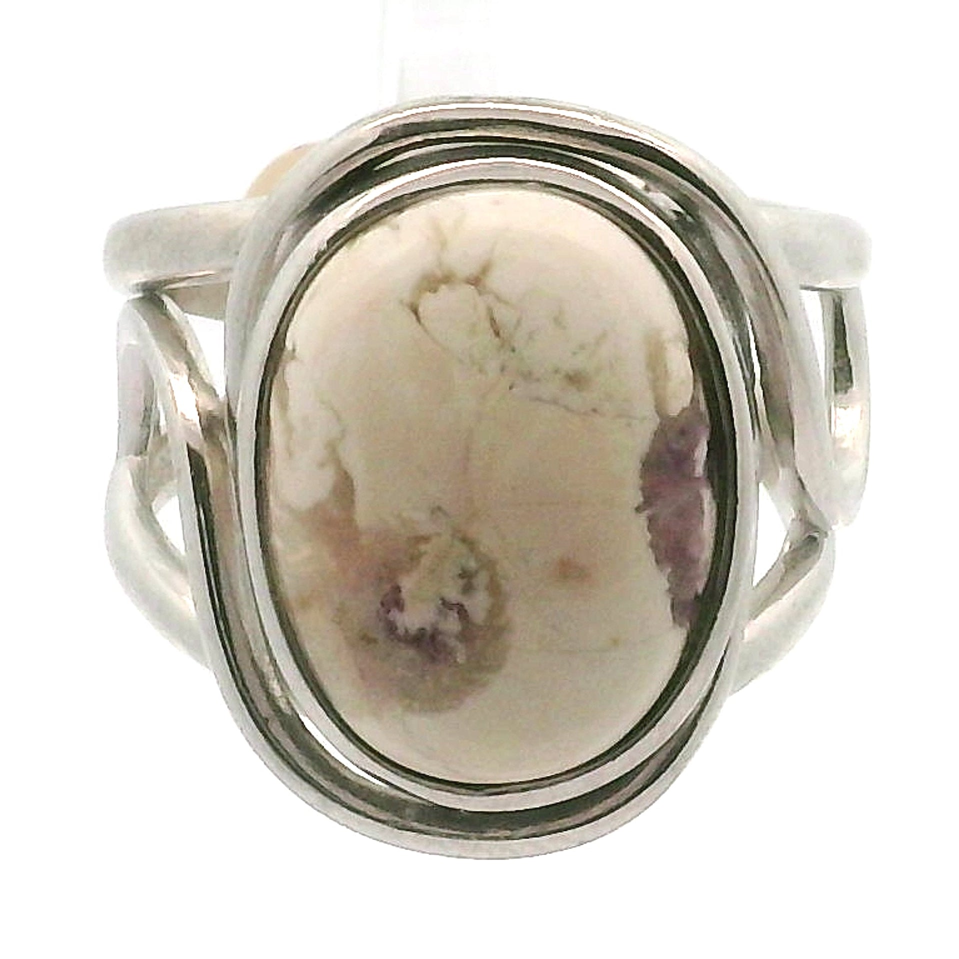 Tiffany Stone Adjustable Cuff Ring .925 Silver for Harmonizing your Relationships and Pleasure
