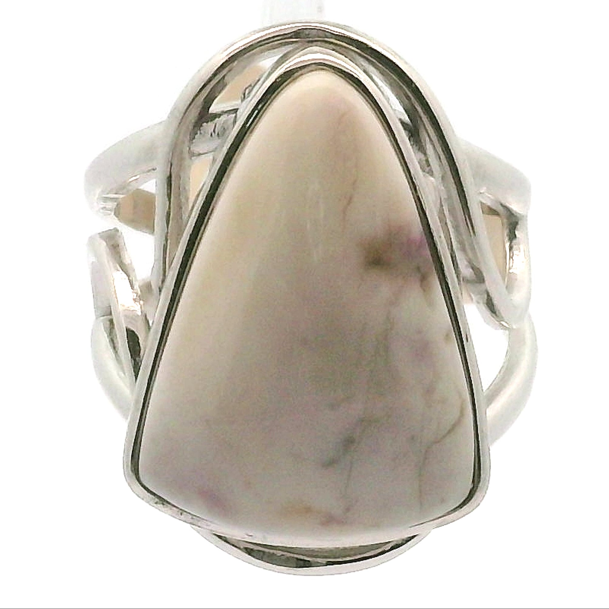 Tiffany Stone Adjustable Cuff Ring .925 Silver for Harmonizing your Relationships and Pleasure