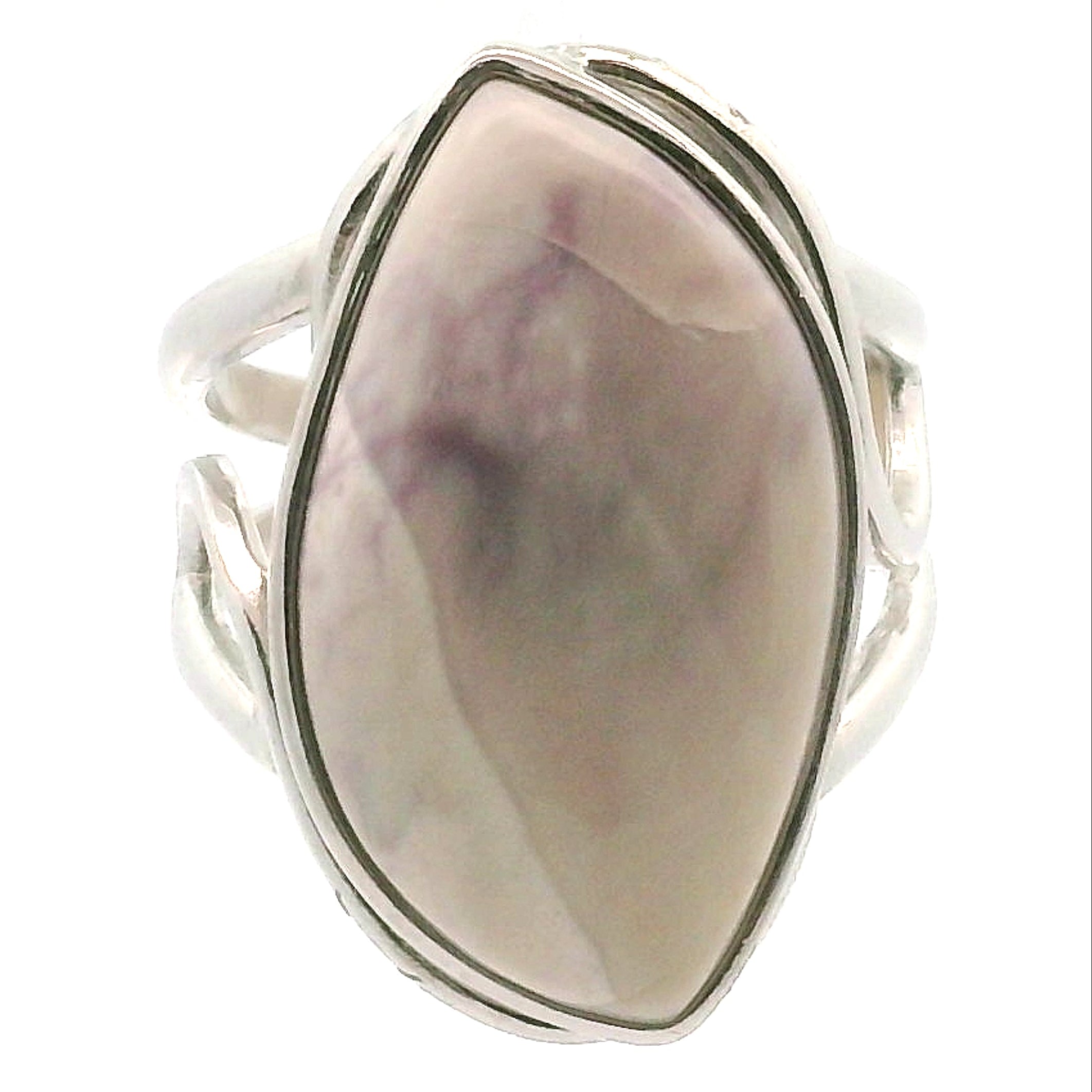 Tiffany Stone Adjustable Cuff Ring .925 Silver for Harmonizing your Relationships and Pleasure