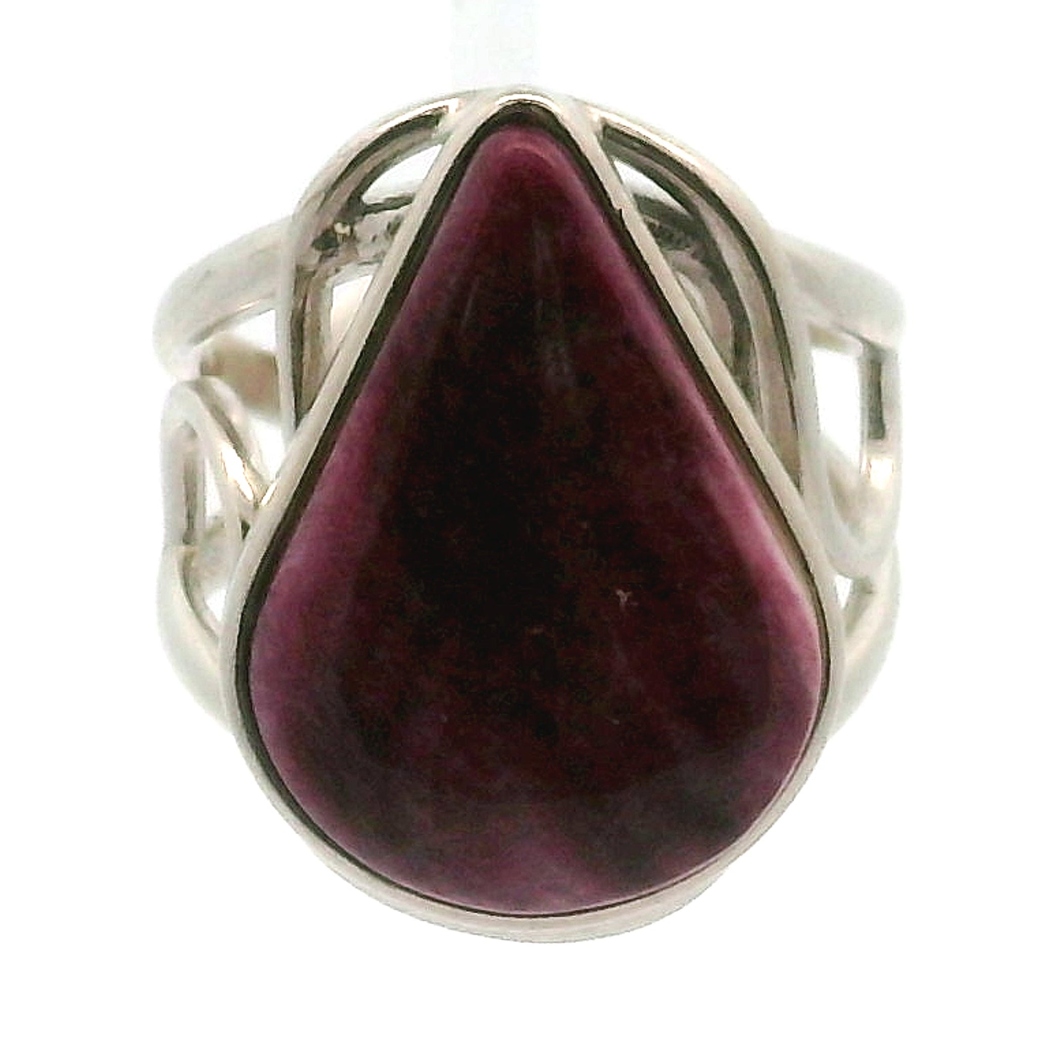 Spiny Oyster Cuff Ring .925 Silver for Good Luck, Prosperity and Protection