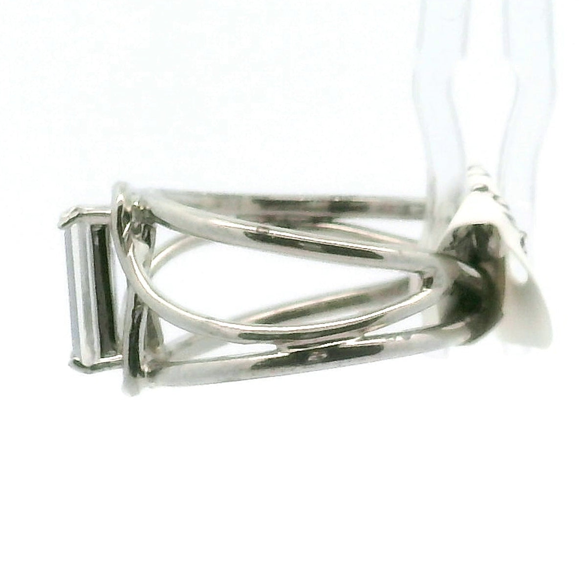 Moonstone Midi Cuff Ring .925 Silver for New Beginnings, Protection and Manifestation